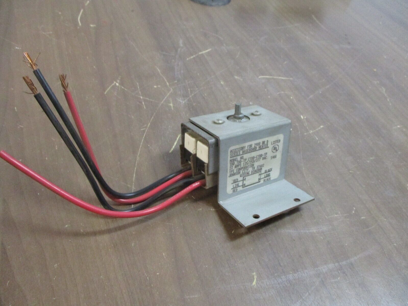 TPI Thermostat TBD, TBD-TP, CTBD-CTBD-TP 22A 125/250/277V Used