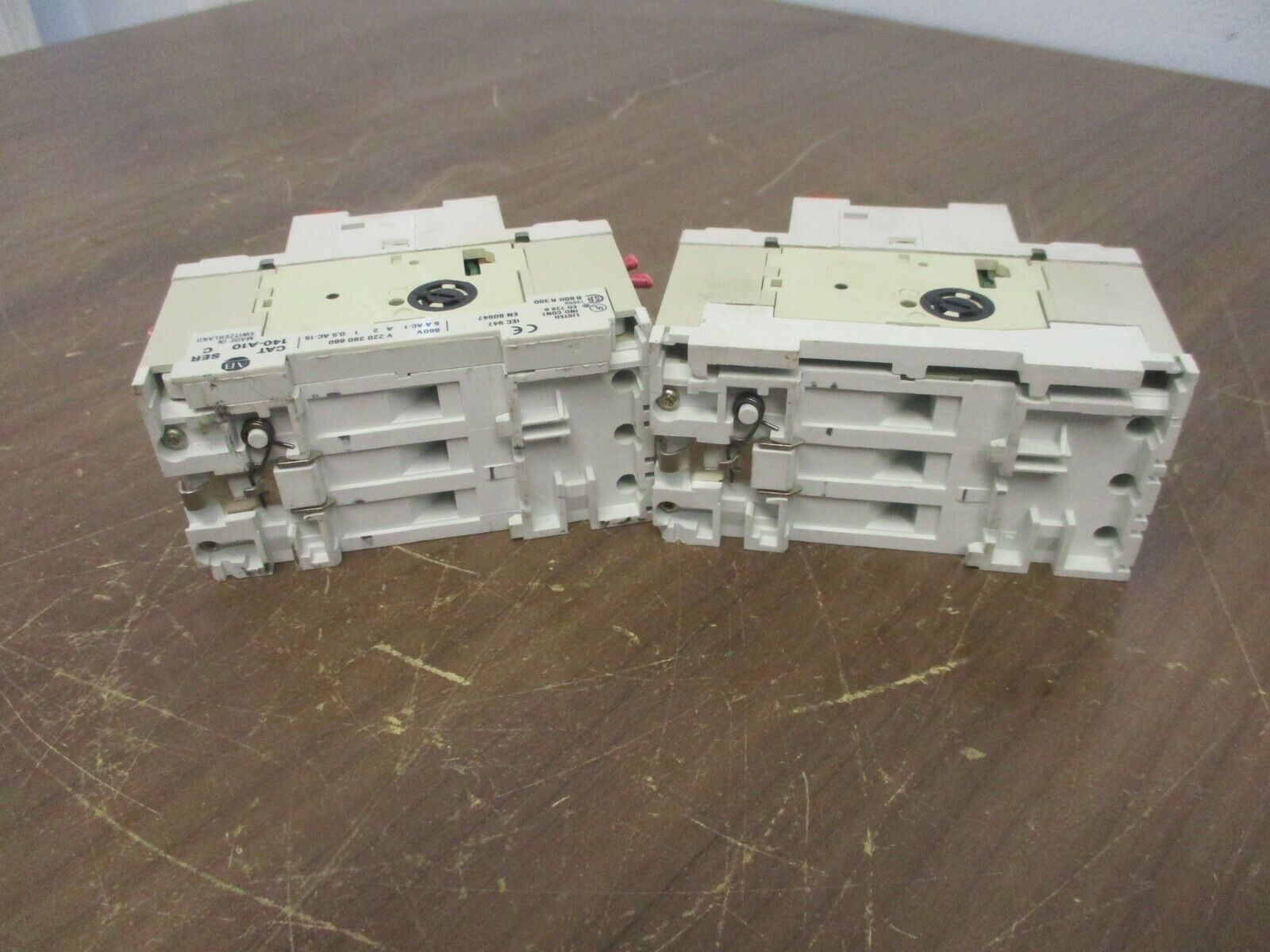 Allen-Bradley  Manual Starter  140-MN-0100  0.6-1A Range *Lot of 2* Used