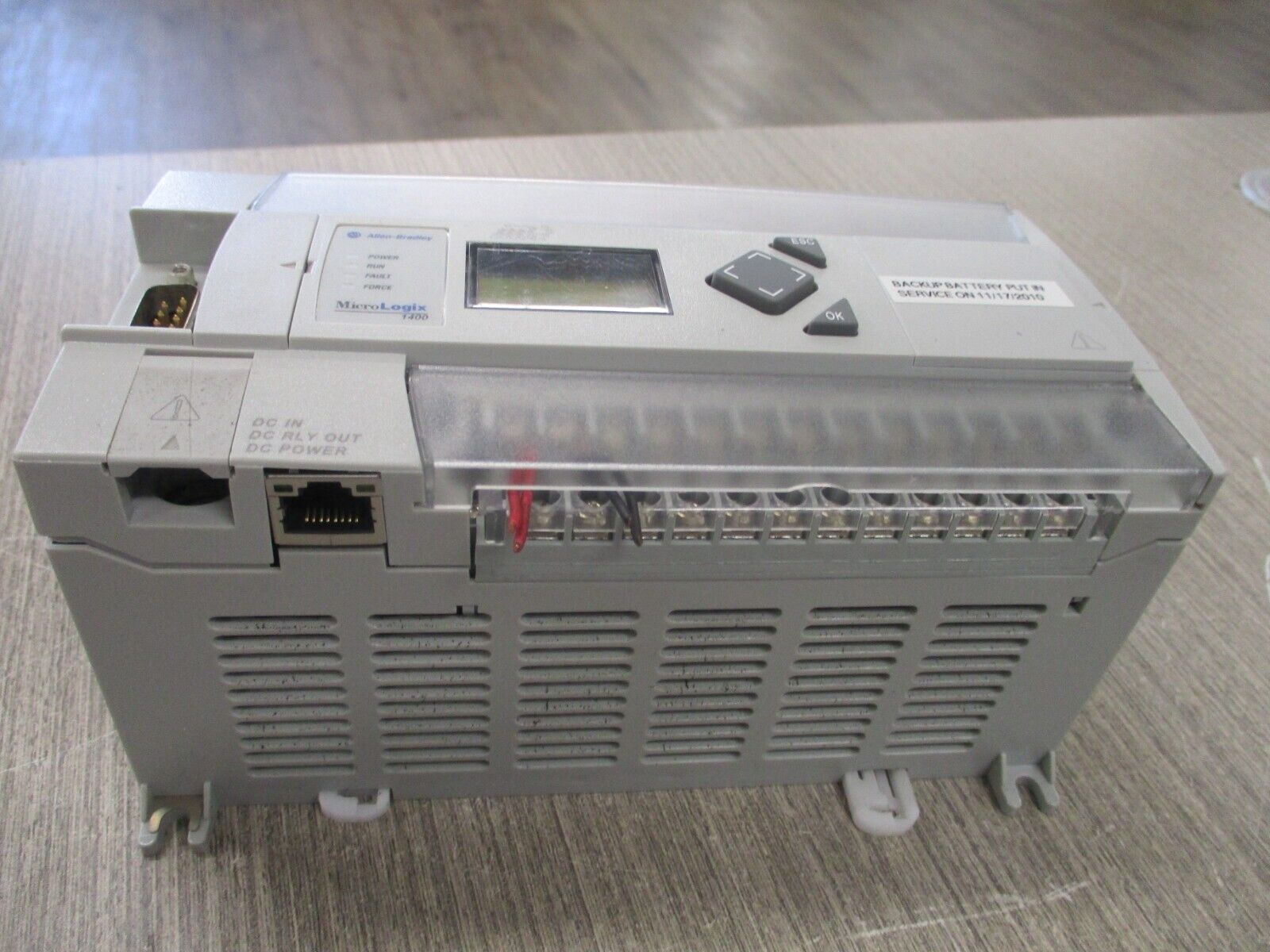 Allen-Bradley MicroLogix 1400 Controller 1766-L32BXB Ser. A Rev. C FRN. 05 Used
