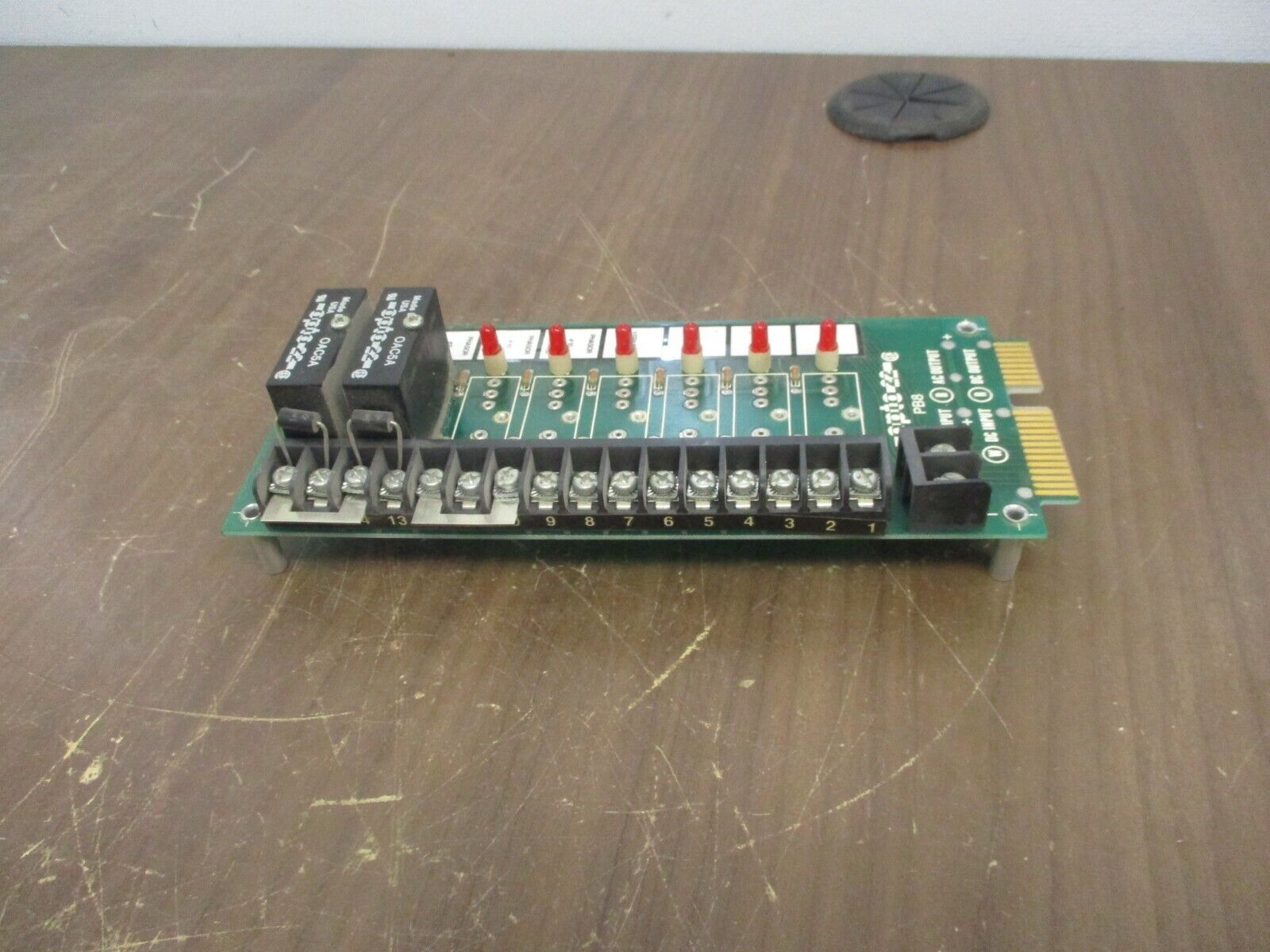 Opto 22 I/O Relay Board PB8 w/ (2) OAC5A Modules Used