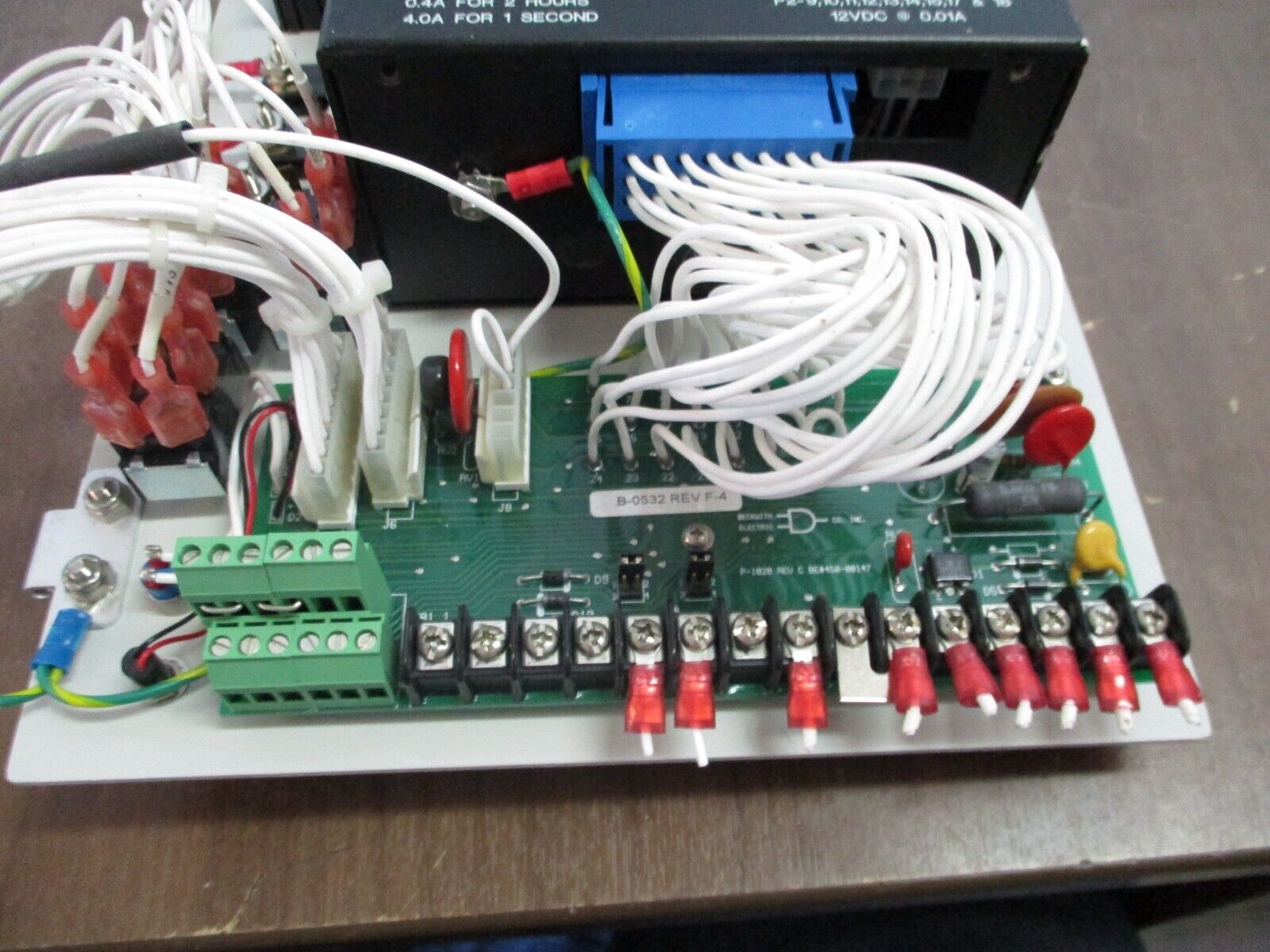 GE GE-2011/B-0866 Voltage Regulator Control L206G10 F/W: D-0067V07.08.18 60Hz