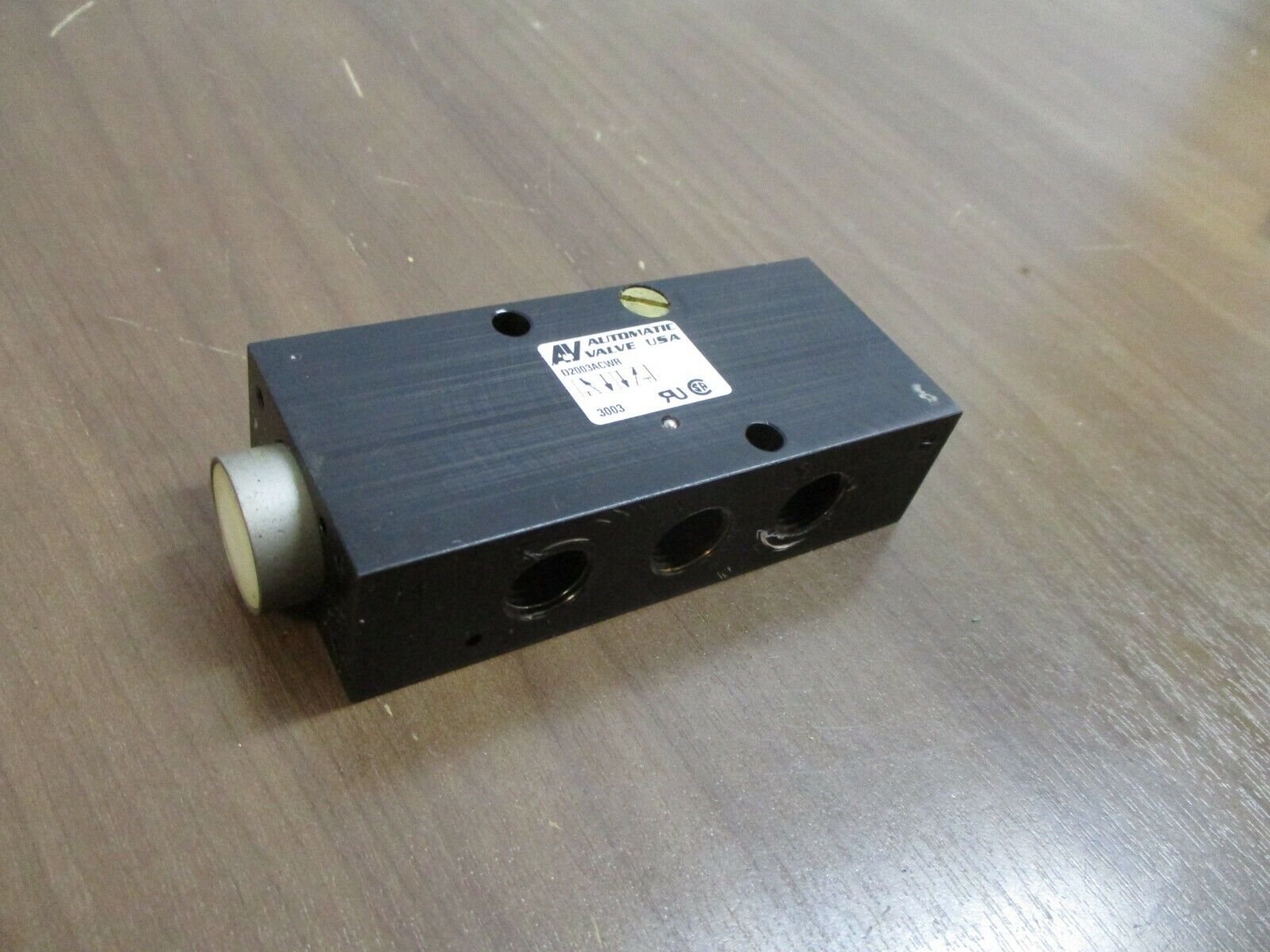 Automatic Valve Valve Block D2003ACWR Used