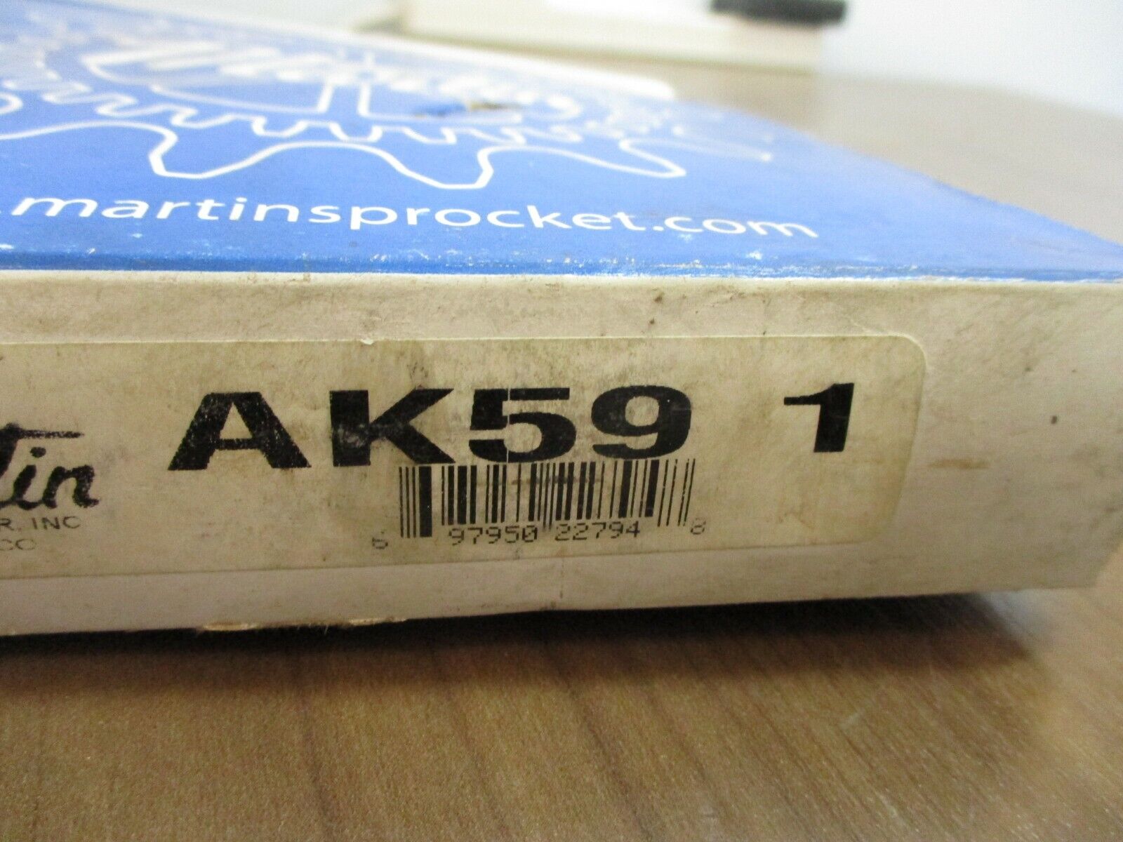 Martin V-Belt Pulley AK59 1 New Surplus