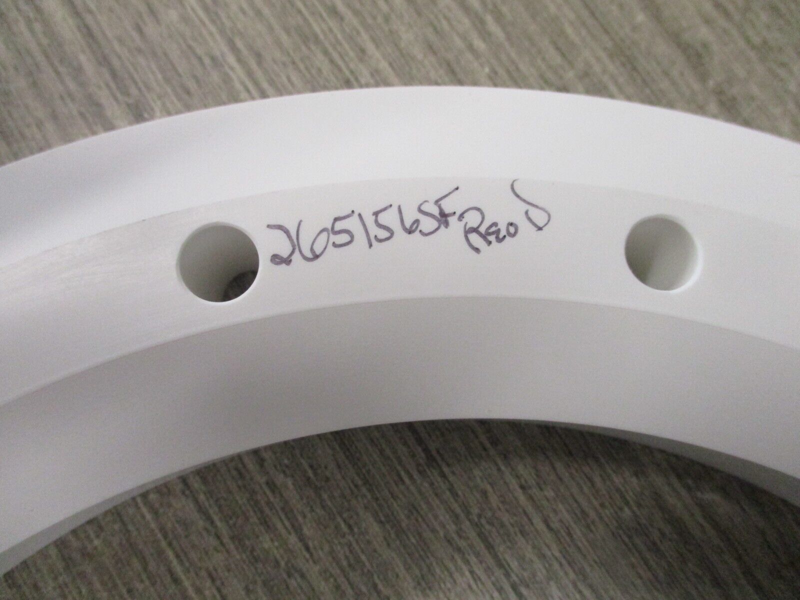 Misc. Brand Semi-Finished Vacuum Insert 265156SF White New Surplus