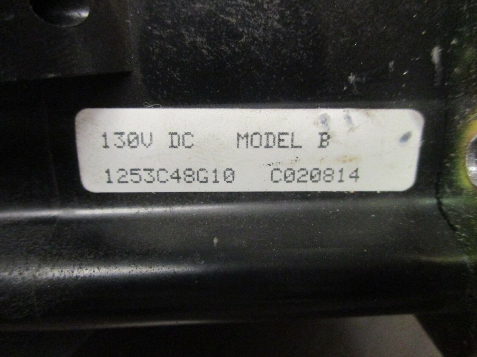 Cutler-Hammer  Control Relay  ARD4UR  130VDC Coil  600V Relay  Used