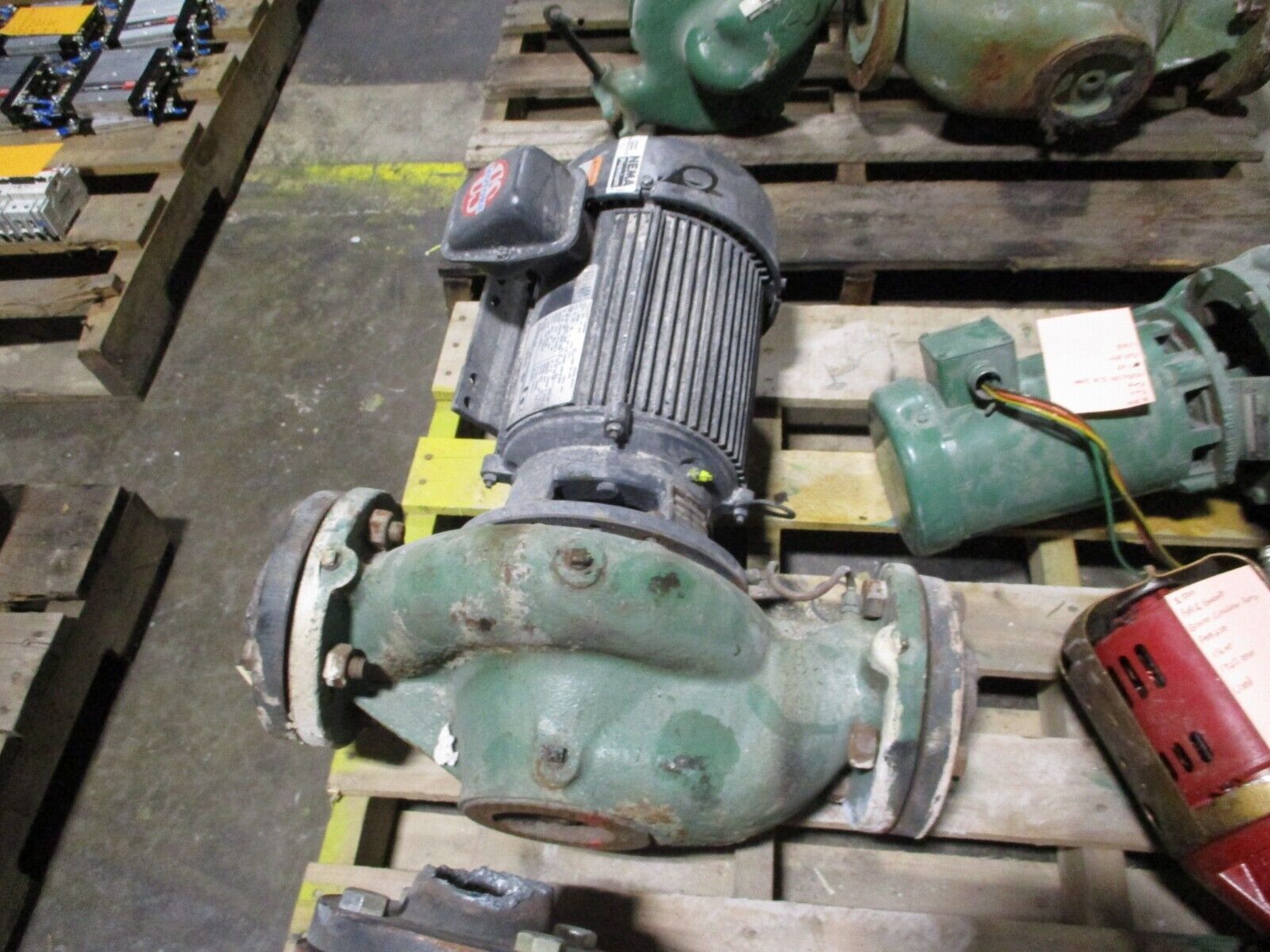 Taco Pump VI3007 3HP 1750RPM 6GPM 40Ft Head Used