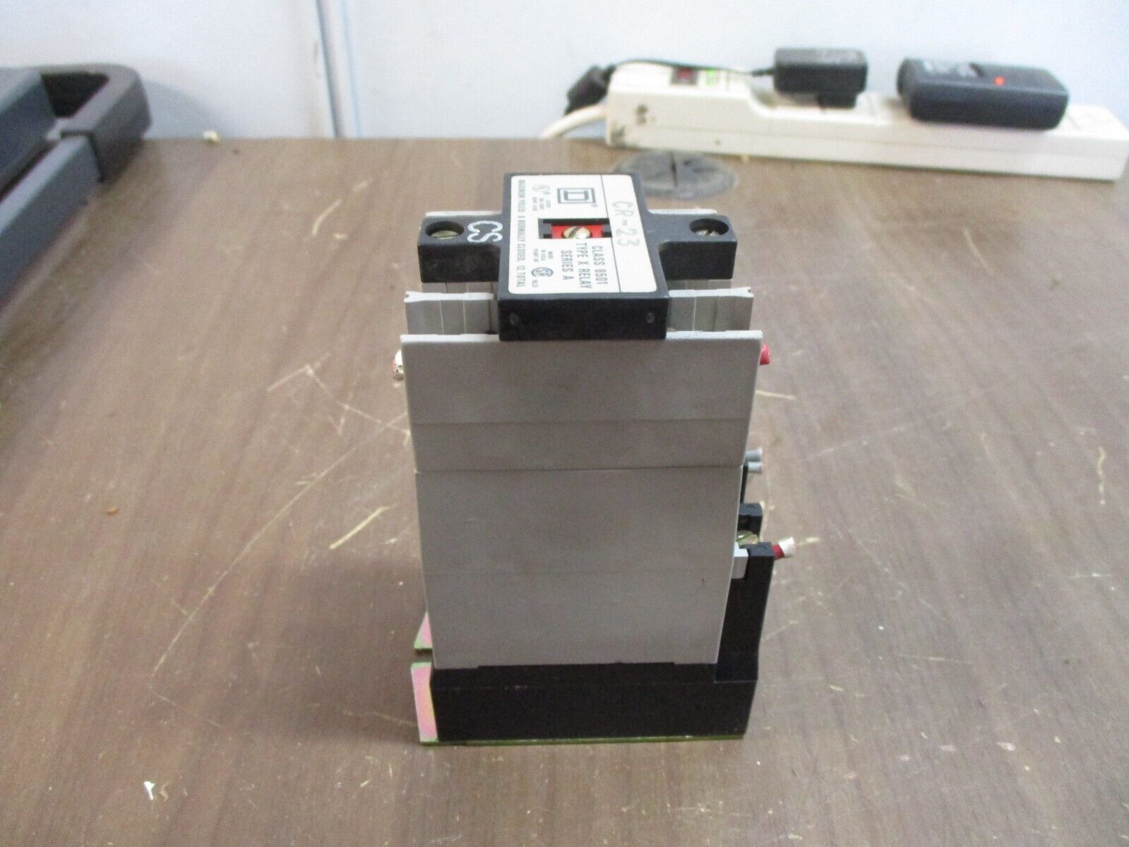 Square D Type X Relay 8501 X0 80 DS 120V Coil 20A Used