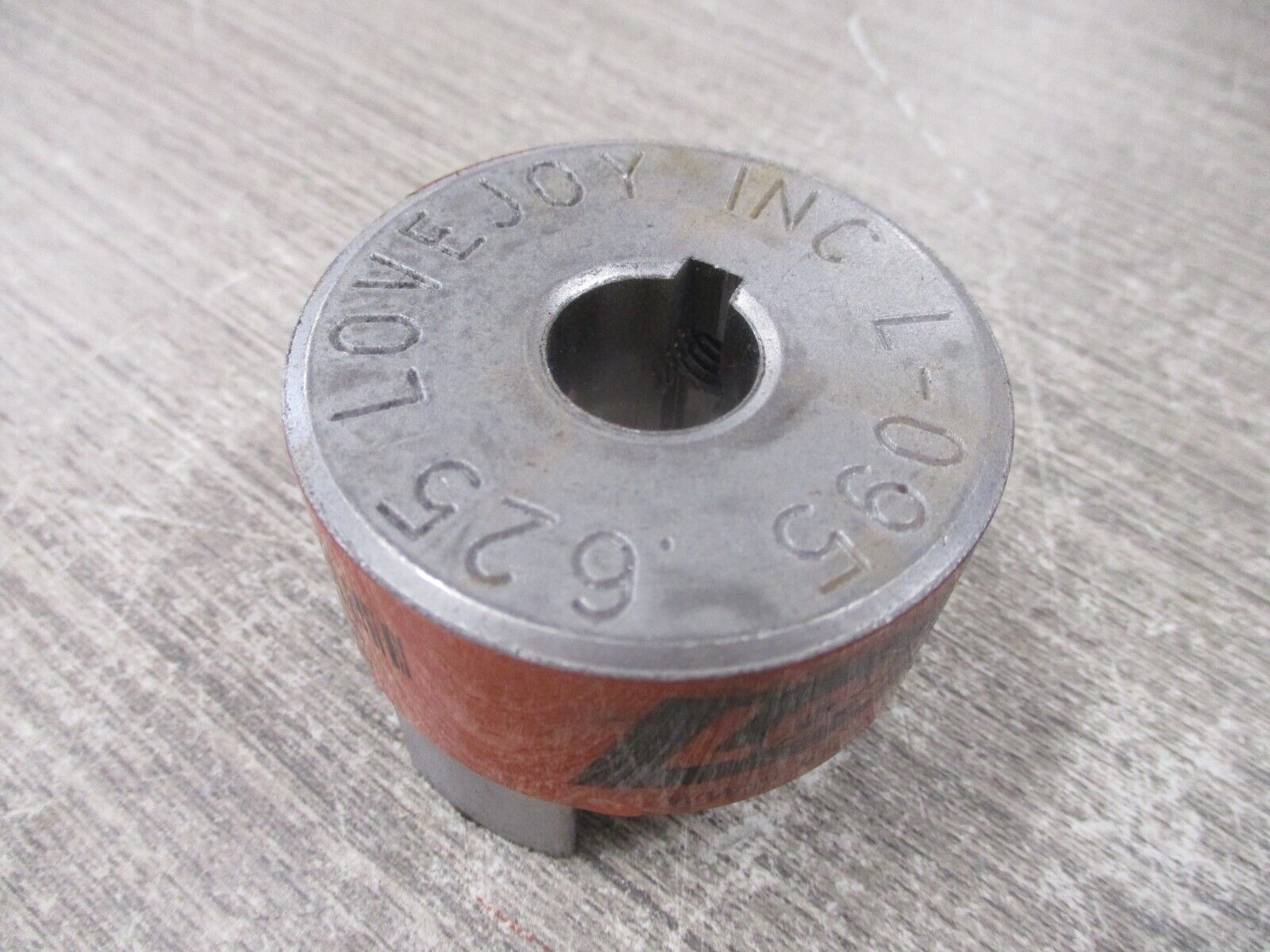Lovejoy Jaw Coupling L-095-.625 *Lot of 2* Used