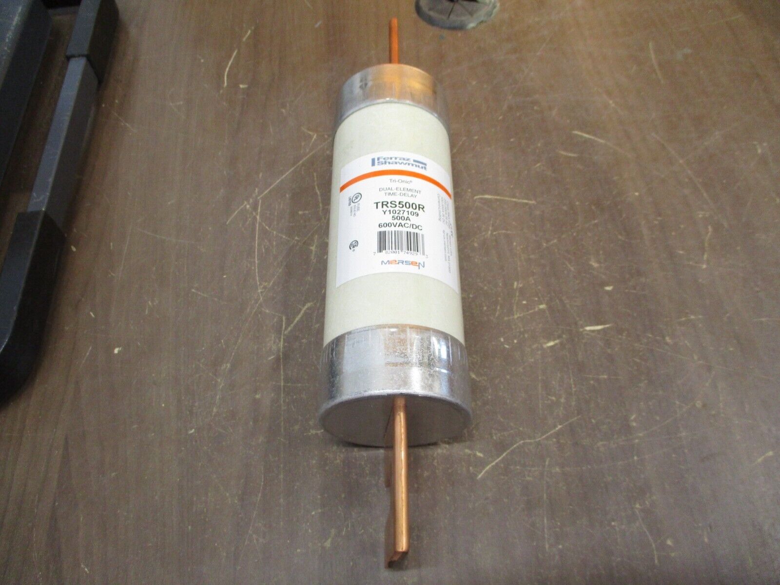 Mersen Tri-onic Fuse TRS500R 500A 600V New Surplus