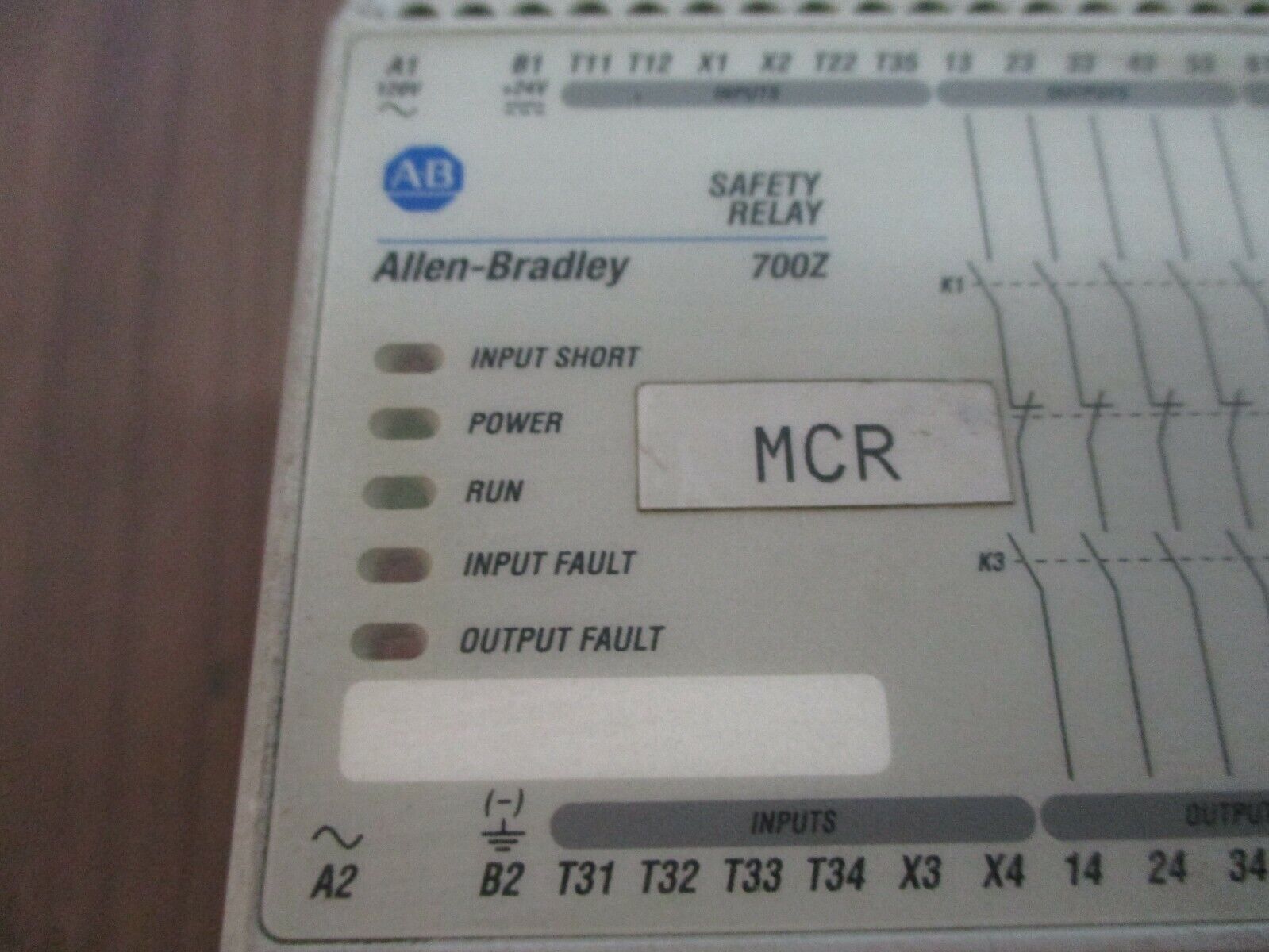 Allen-Bradley 700Z Safety Relay 700-ZBR520AZ1 Ser. A New Surplus