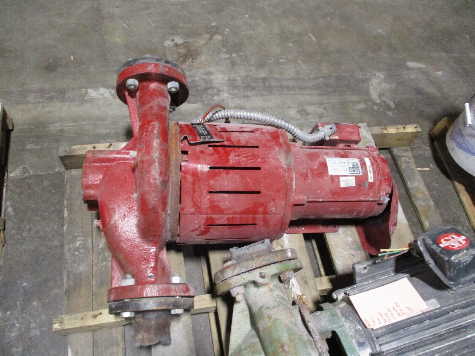 Bell & Gossett Pump 80SC BF 8.25 2-1/2x2-1/2x9-1/2B 5HP 1800RPM 60FT Head 150GPM