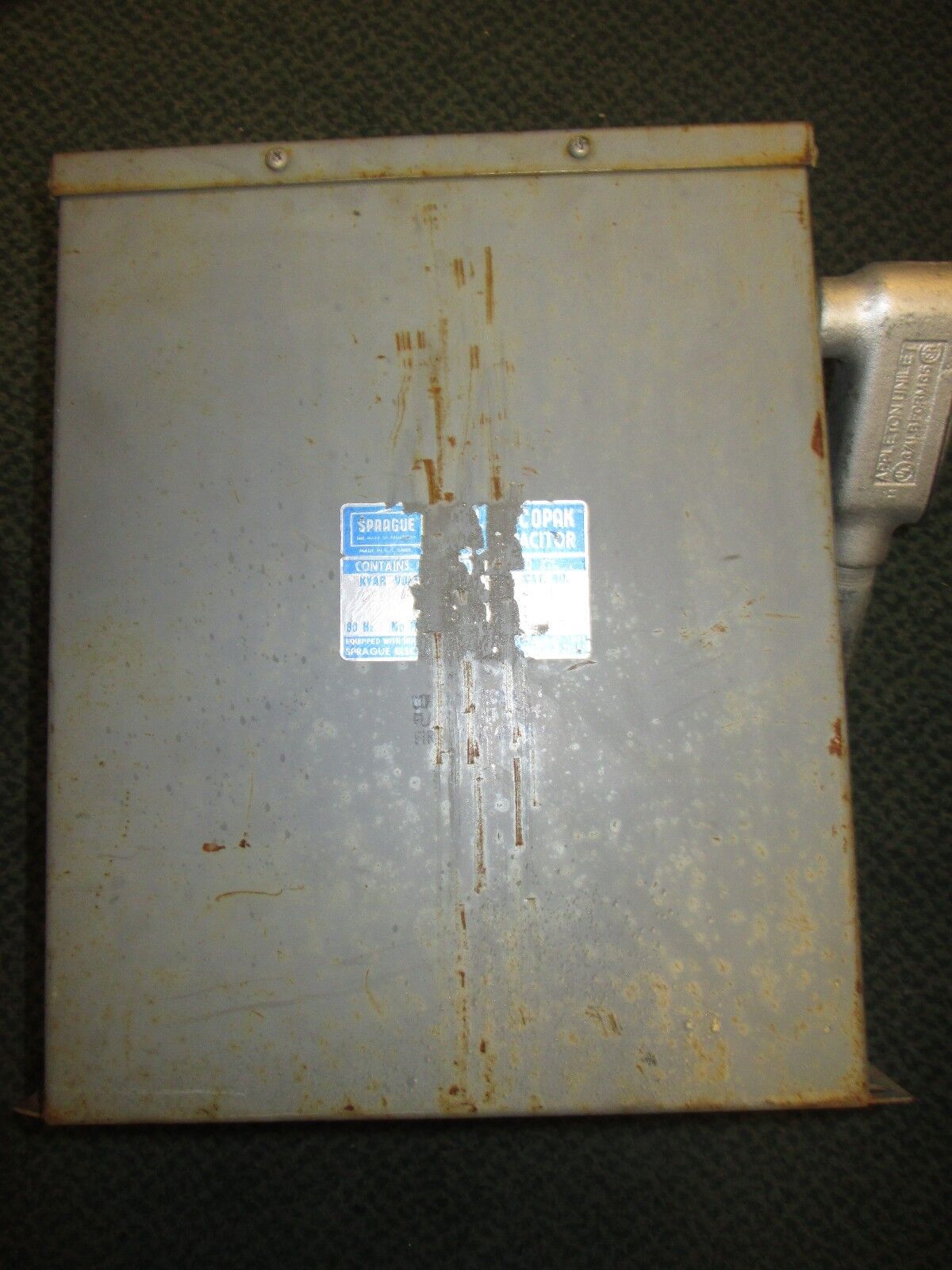 Sprague Capacitor 2543ME 25KVAR 480V used