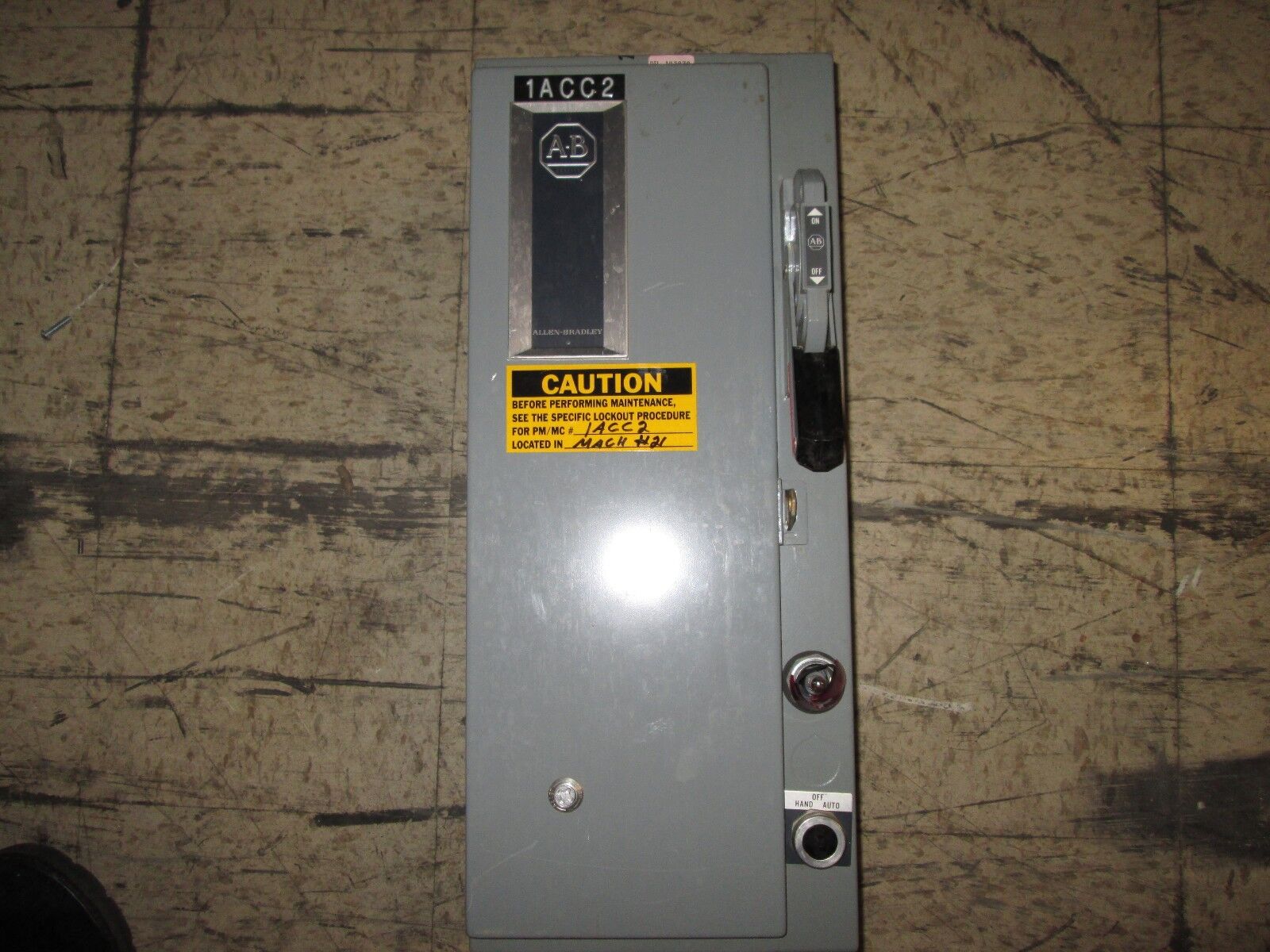 Allen-Bradley Fusible Combination 509-A0H Size 0 Coil Voltage 120V Used