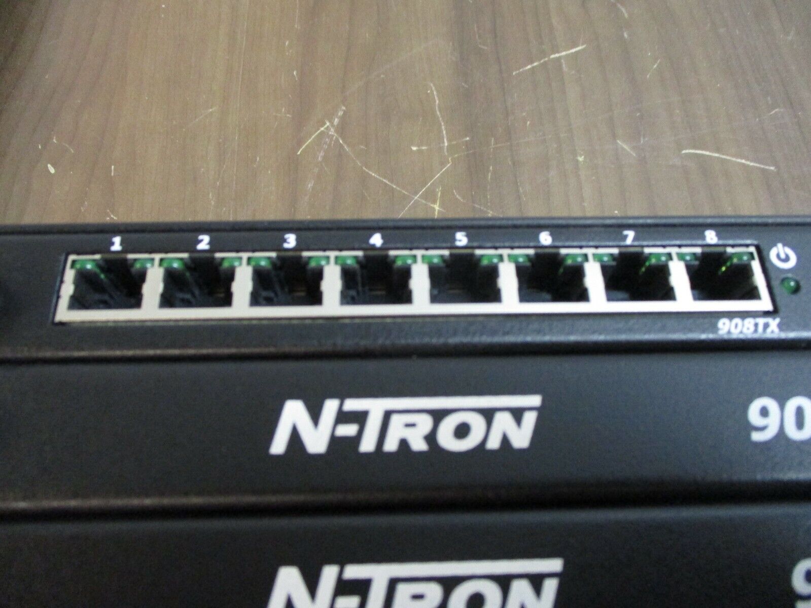 N-Tron 3-Slot Chassis w/ Ethernet Switch 900B FW. Rev. E 10-30VDC 2A Used