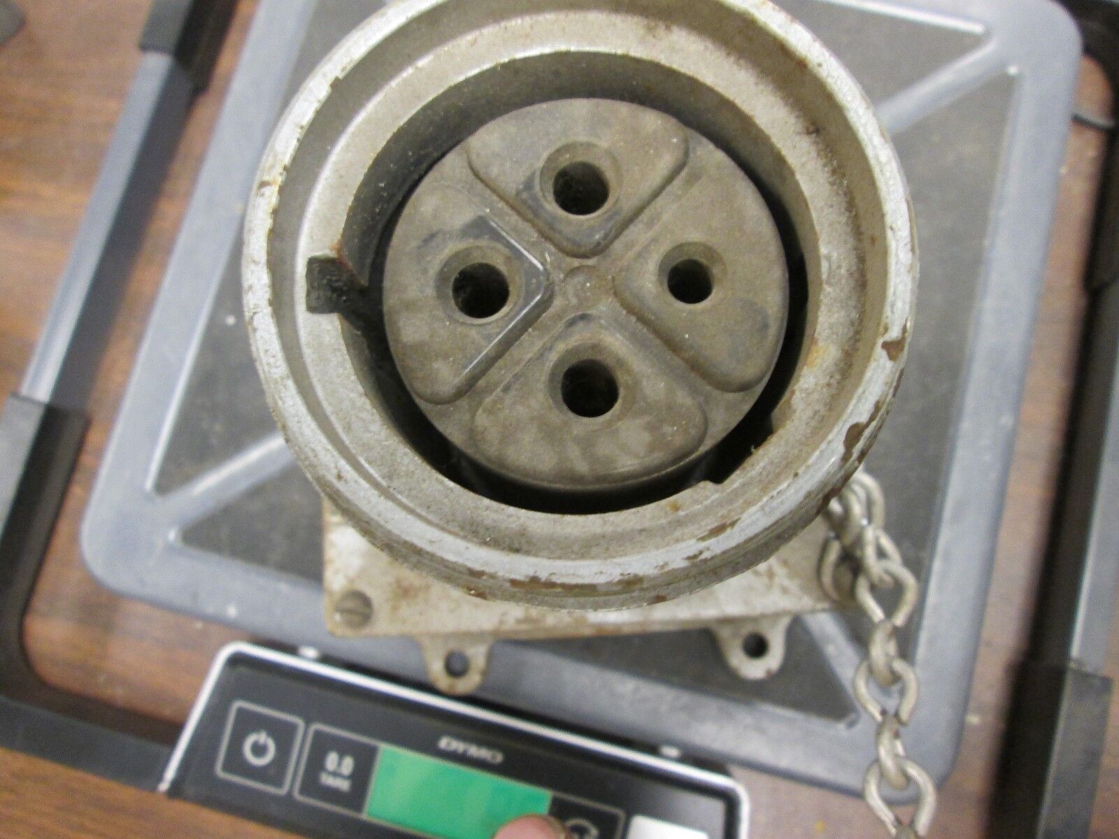 RussellStoll  Receptacle w/ Base  SCR7324  60A  600V  4W