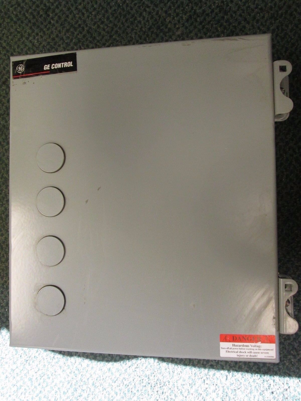 GE Lighting Contactor Enclosure CR460XE1D nema 1 Enclosure New Surplus