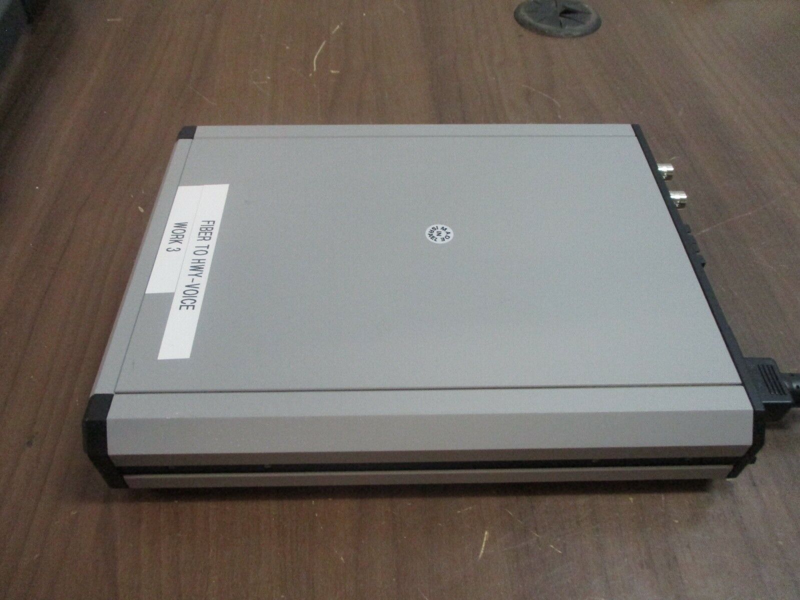 RAD FOM-E1T1/SC14L/115 Fiber Optic Modem 2840100000 115V 0.15A 50/60Hz Used