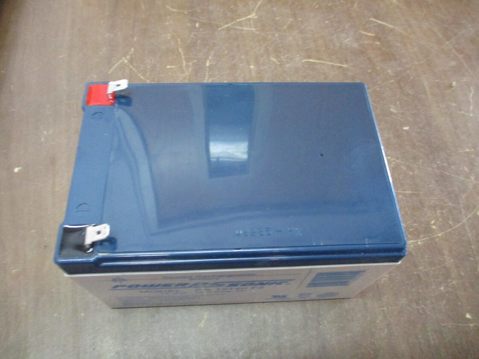 Power Sonic Sealed Rechargeable Battery PS-12120 F2 12VDC 12A-Hr Lead-Acid Used