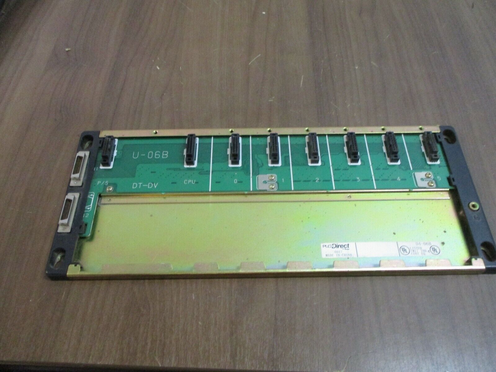 PLC Direct PLC Expansion Rack U-06B 5-Slot + CPU Used
