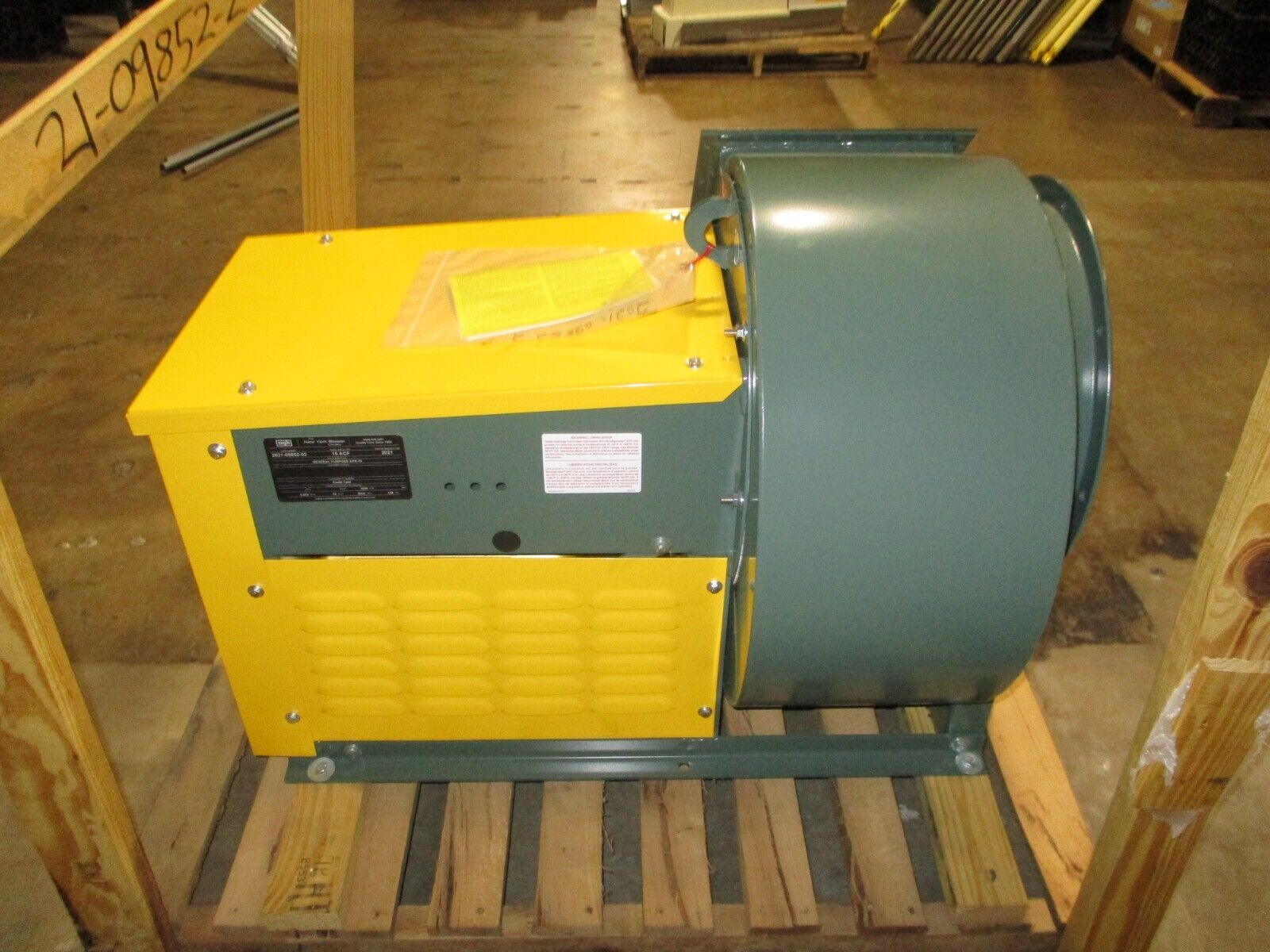 New York Blower General Purpose Blower ARR-10 3200RPM 5HP 230/460V 3Ph 60Hz