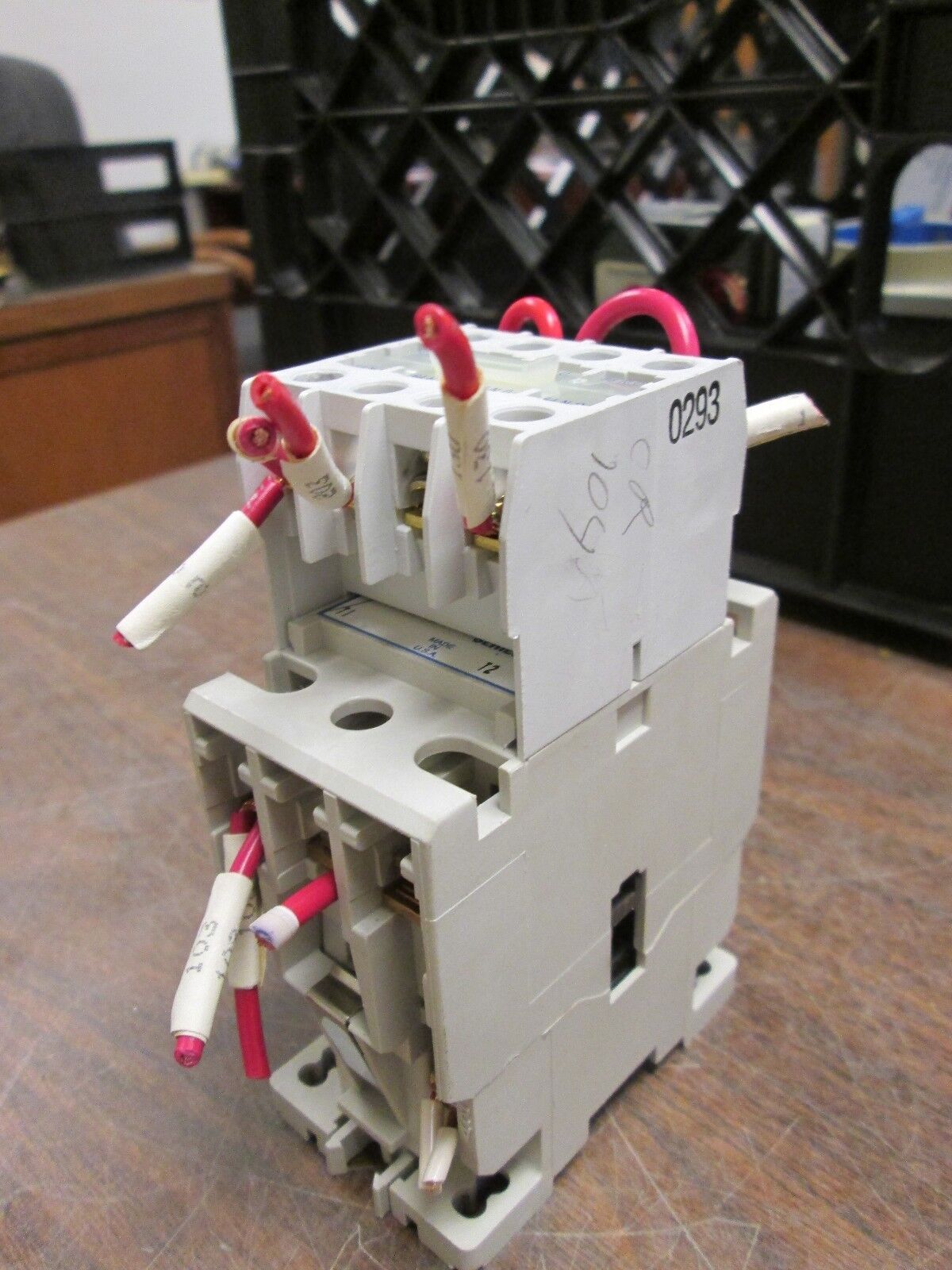 Cutler-Hammer Contactor CN15BN3 w/ C320KGT13 Aux Contact Block 18A Size 0 Used