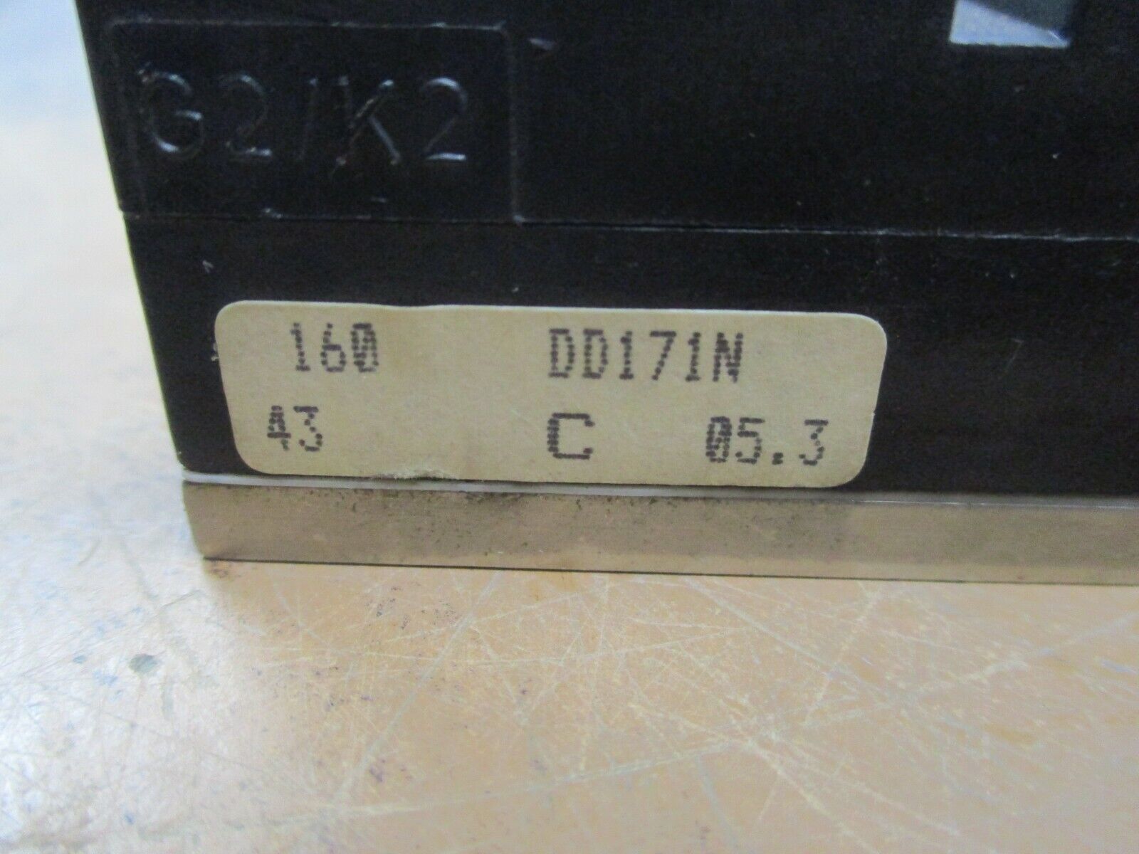 Eupec Powerblock 701819-109AY 14D5 *Missing (1) Terminal Screw* Used