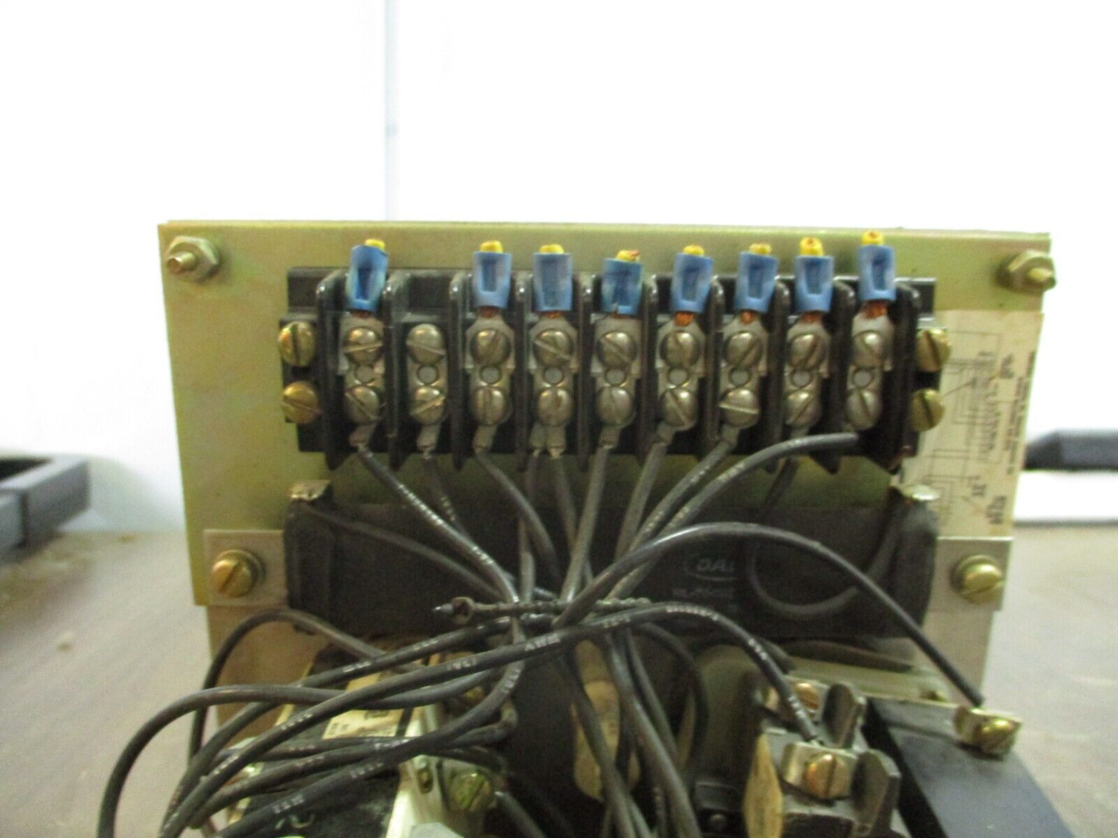 Westinghouse Ground Fault Relay Test Panel 1274C19G01 Used