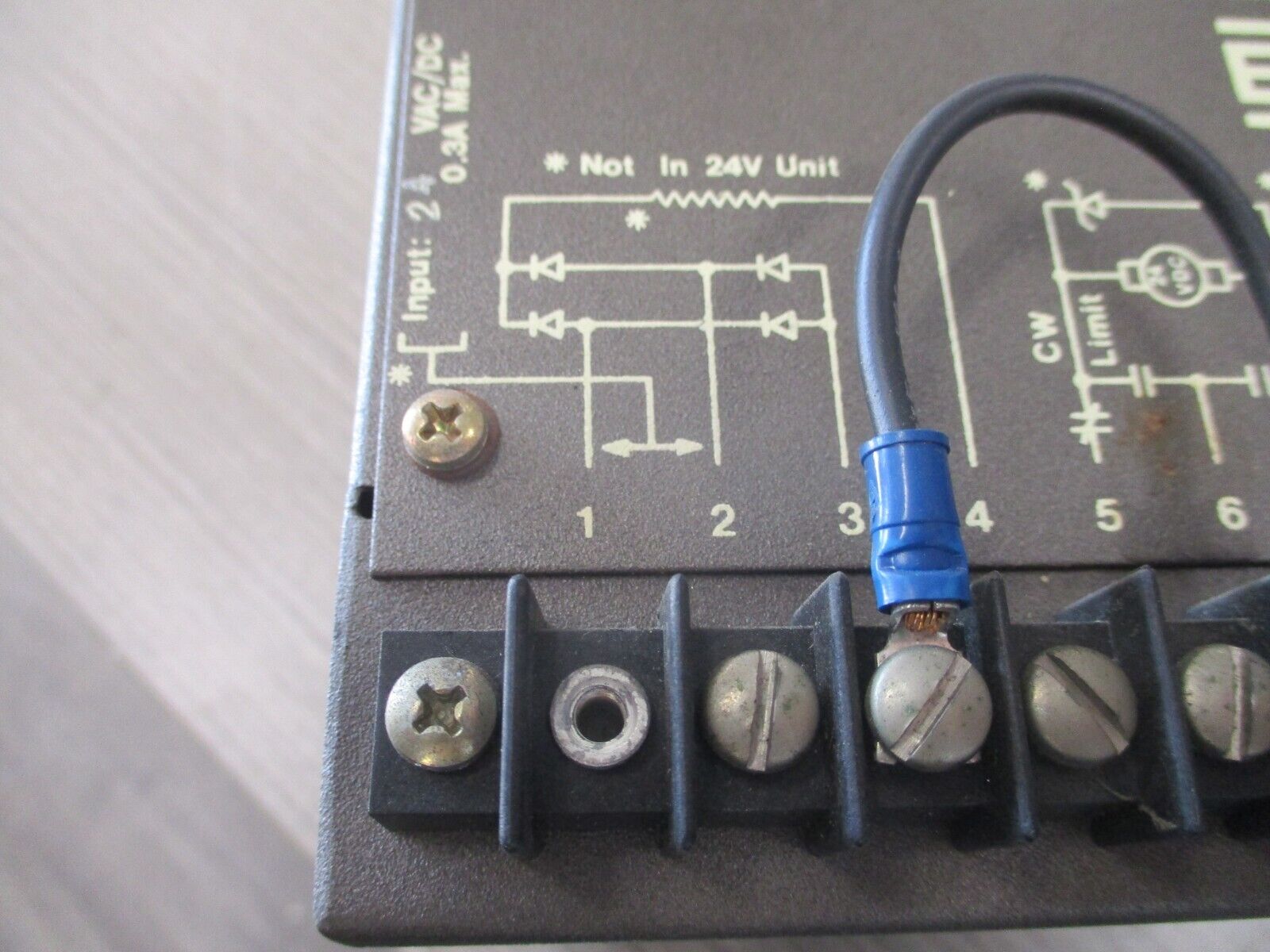 Basler Electric MOC2499 Motor Operated Control / Potentiometer 90 72300430 Used