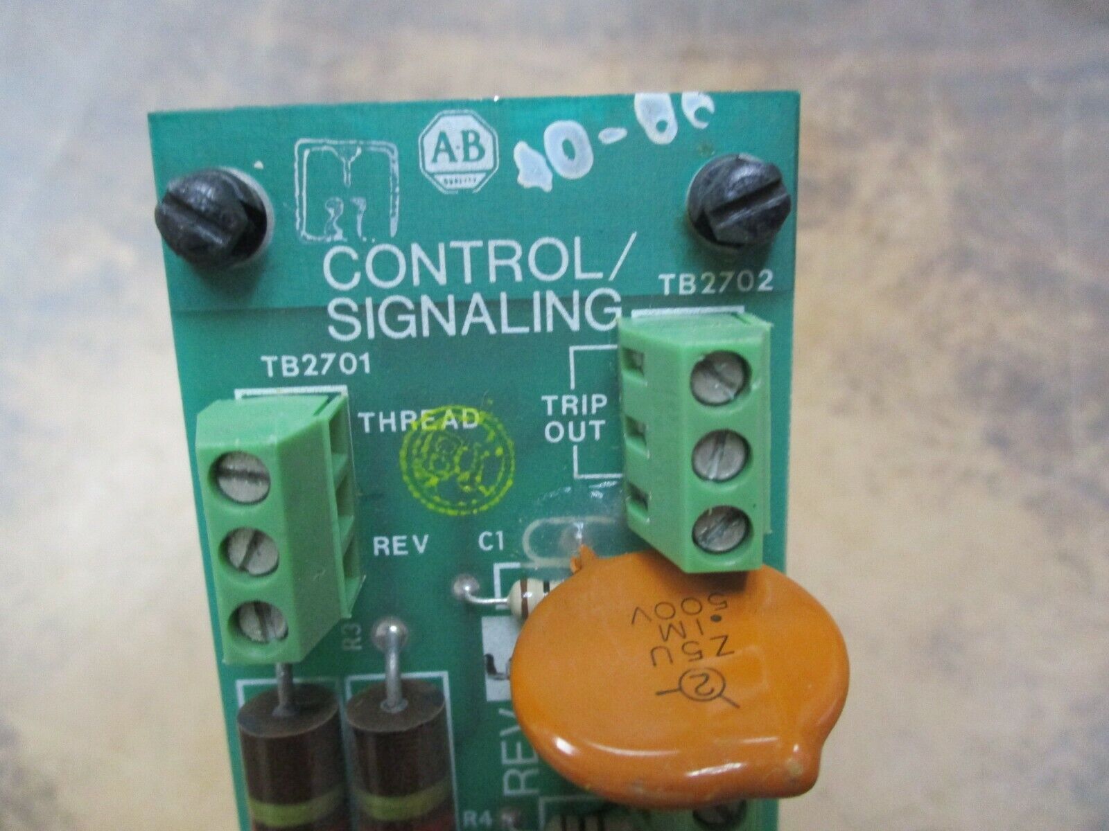 Allen-Bradley Control/Signaling Board 50373 Rev. E Used