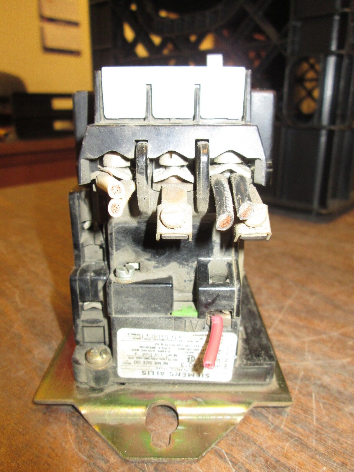Siemens Contactor CXLAO*3 OLR 0430 120V Coil 9A 600V Used