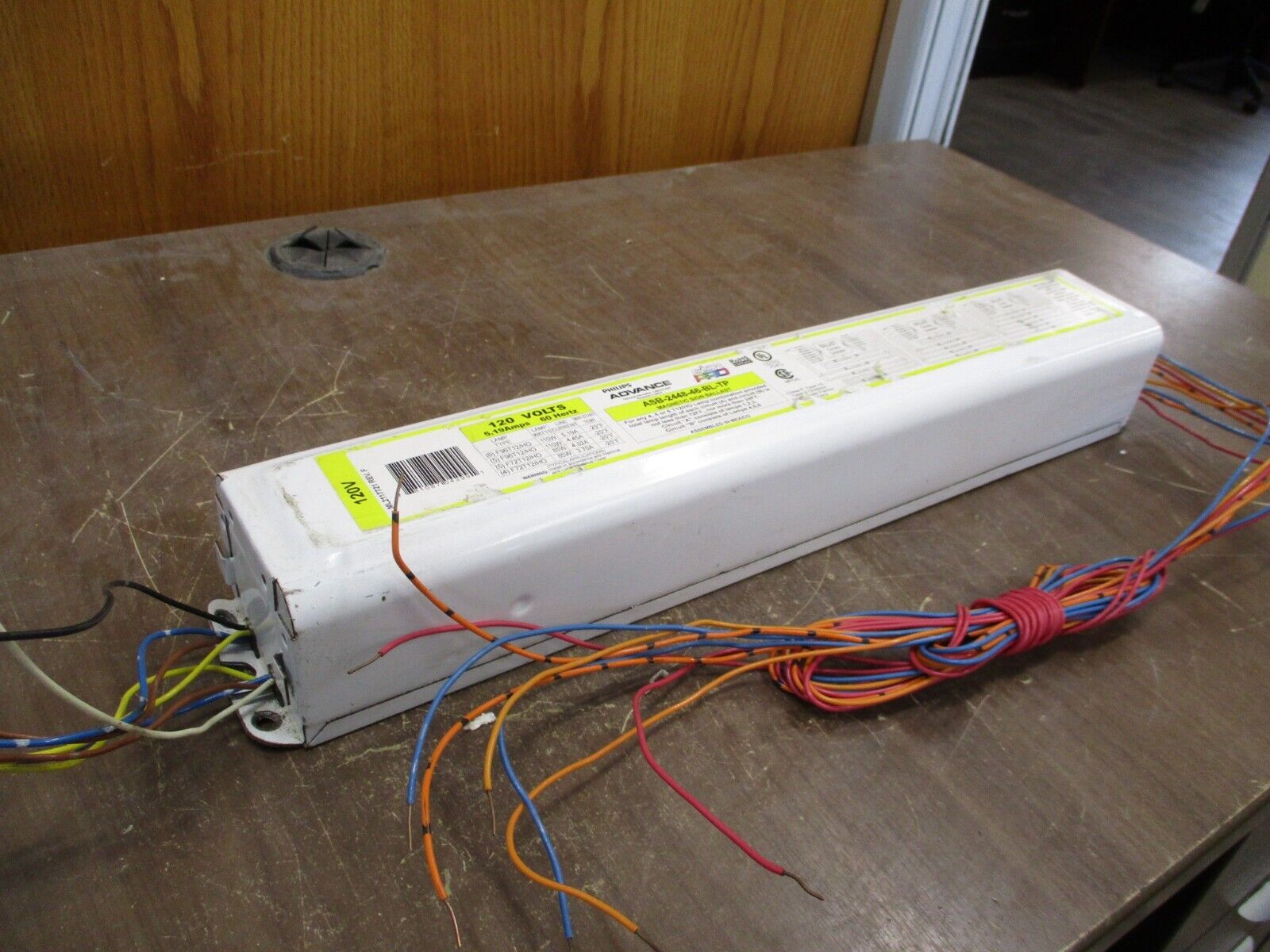 Philips Advance Sign Pro Magnetic Sign Ballast ASB-2448-46-BL-TP 120V 5.19A 60Hz