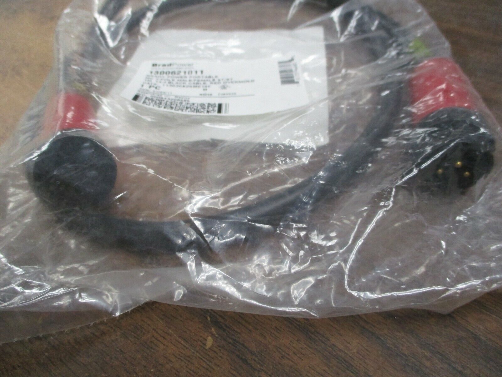 Brad Power Portable Double-Ended Cord Set 1300621011 CAT#: 113030K20M010E 3-Pole