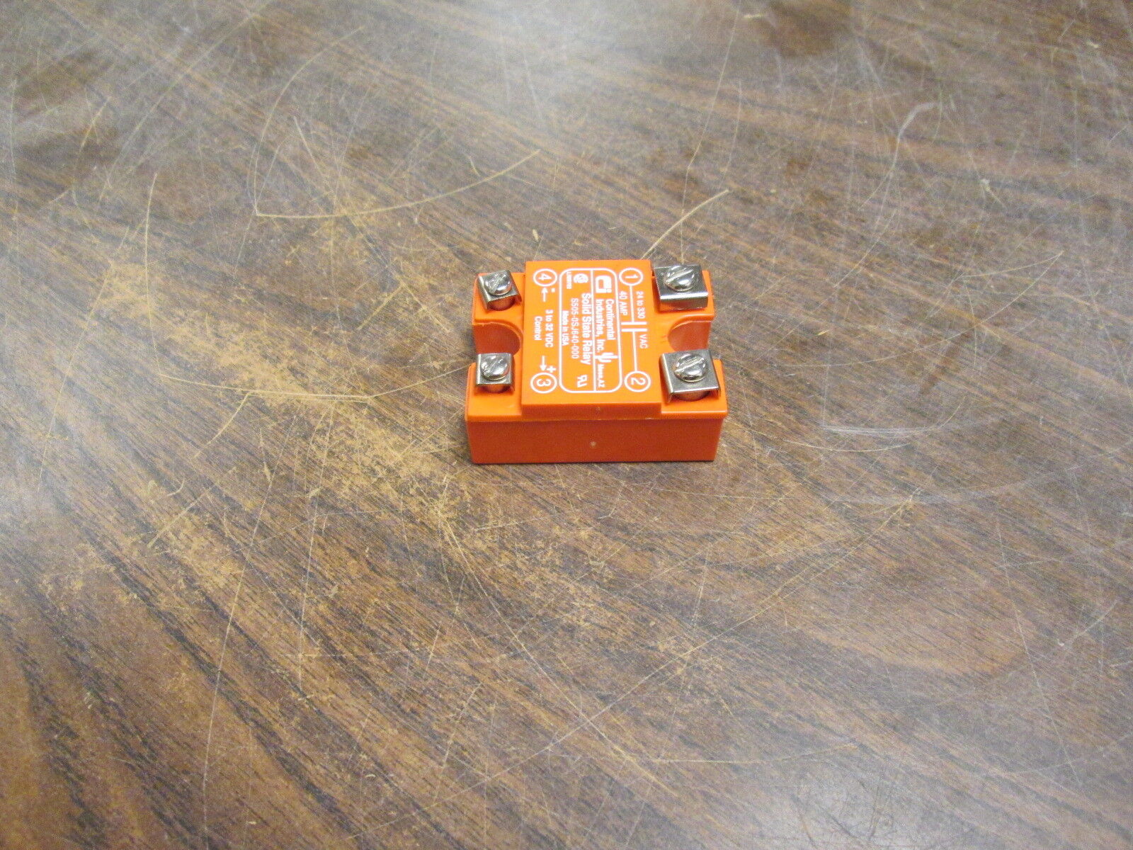 Continental Industries Solid State Relay S505-0SJ640-000 Input:3-32VDC Used