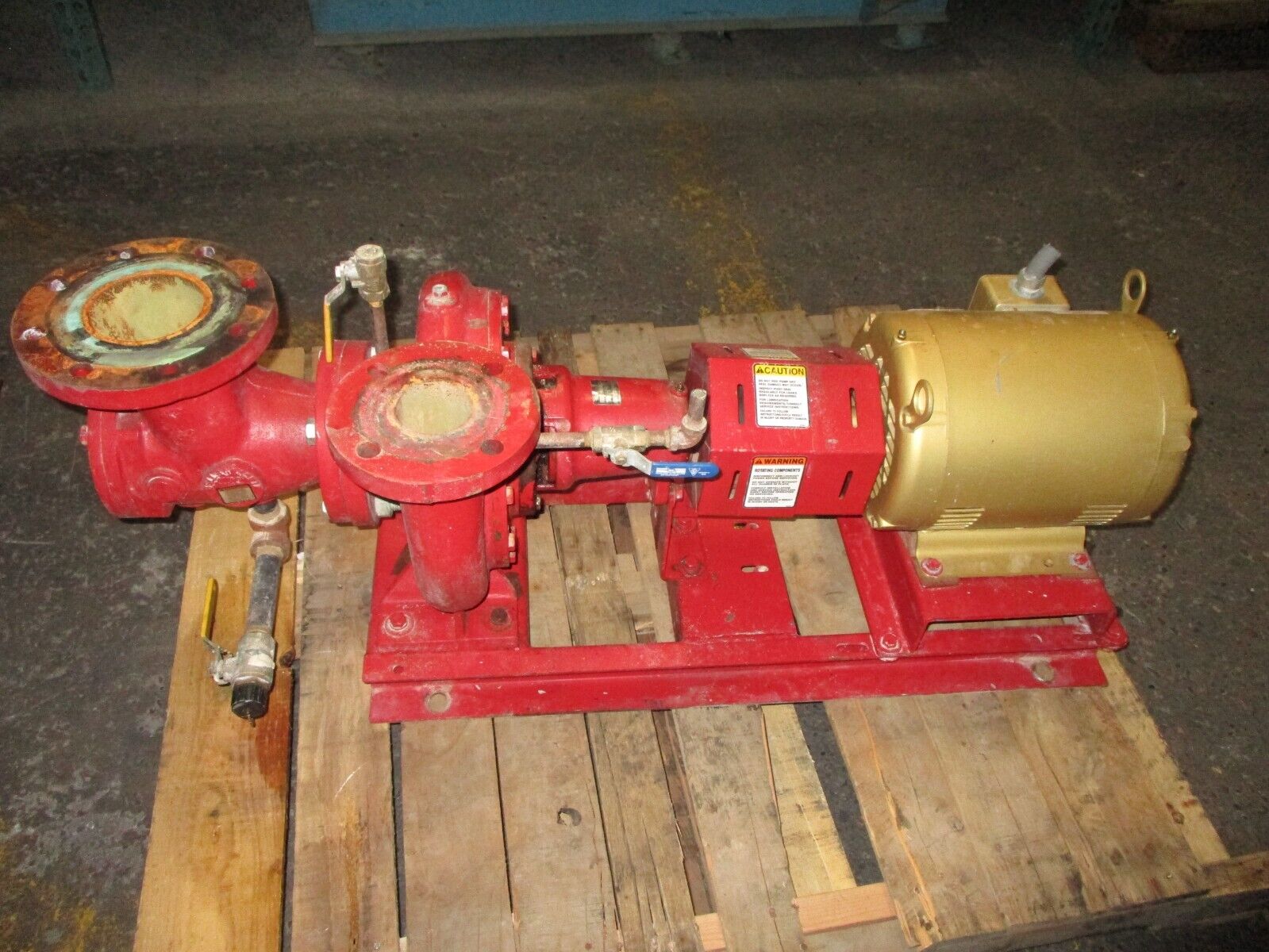 Bell & Gossett Pump 1510 BF 8.875 2.5BB 7.5HP 1800RPM 150GPM 80FT Head Used