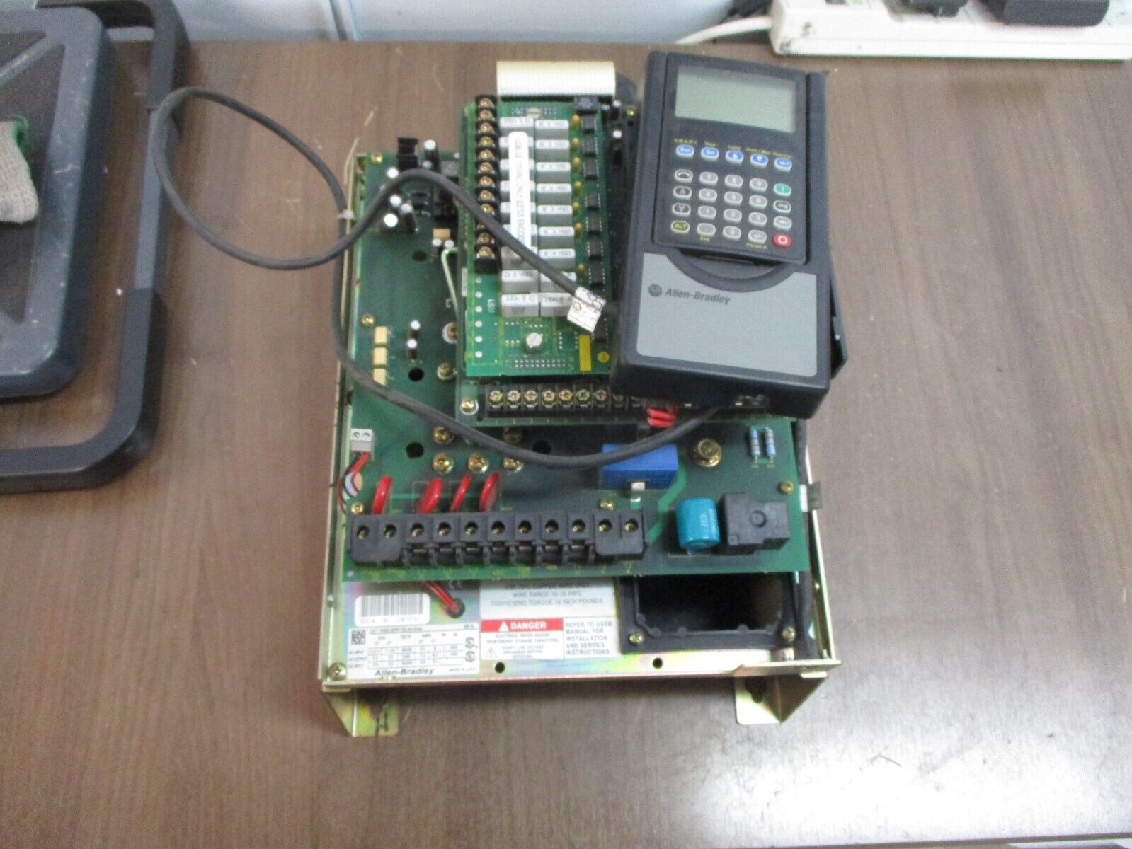 Allen-Bradley 1336 Plus AC Drive 1336S-BRF100-AN-EN4 Ser. E 10HP 3Ph w/ Keypad