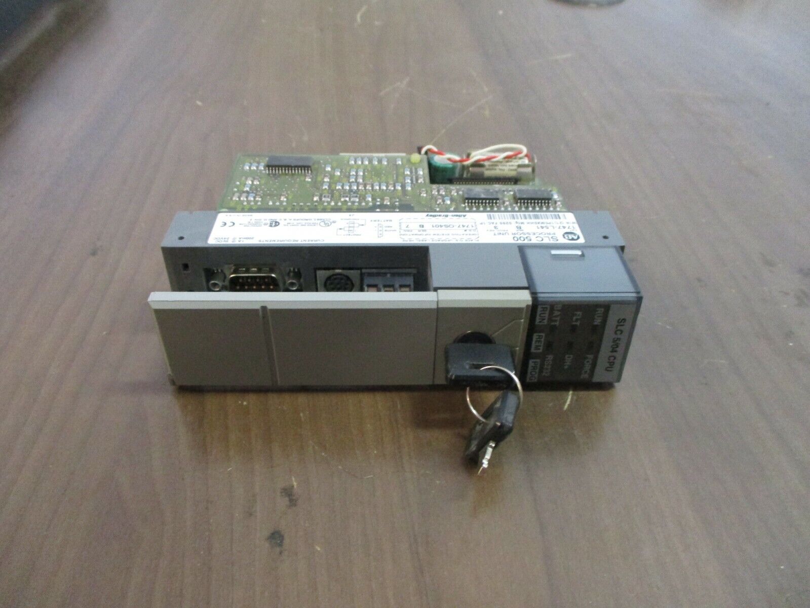 Allen-Bradley SLC 550 Processor Unit 1747-L541 Ser. B Proc. Rev 3 Used