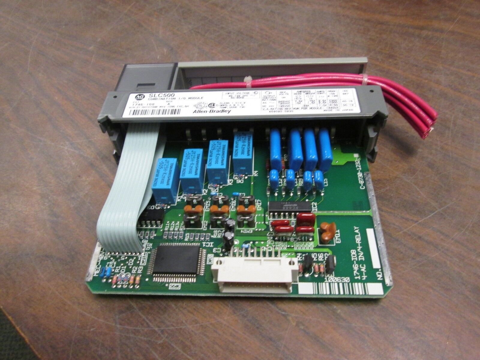 Allen-Bradley SLC500 Combination I/O Module 1746-IO8 Series A 85-132VAC Used