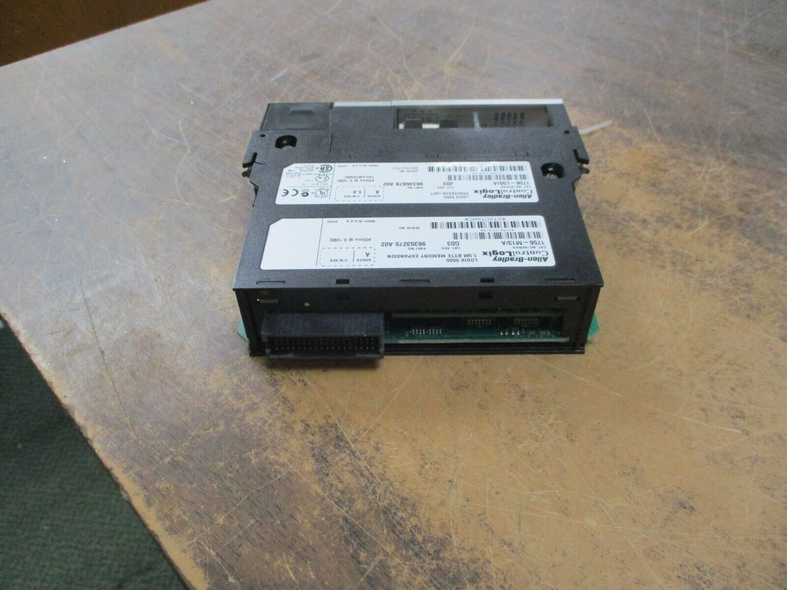 Allen-Bradley ControlLogix Logix 5555 Processor Unit w/ Memory Expansion Used