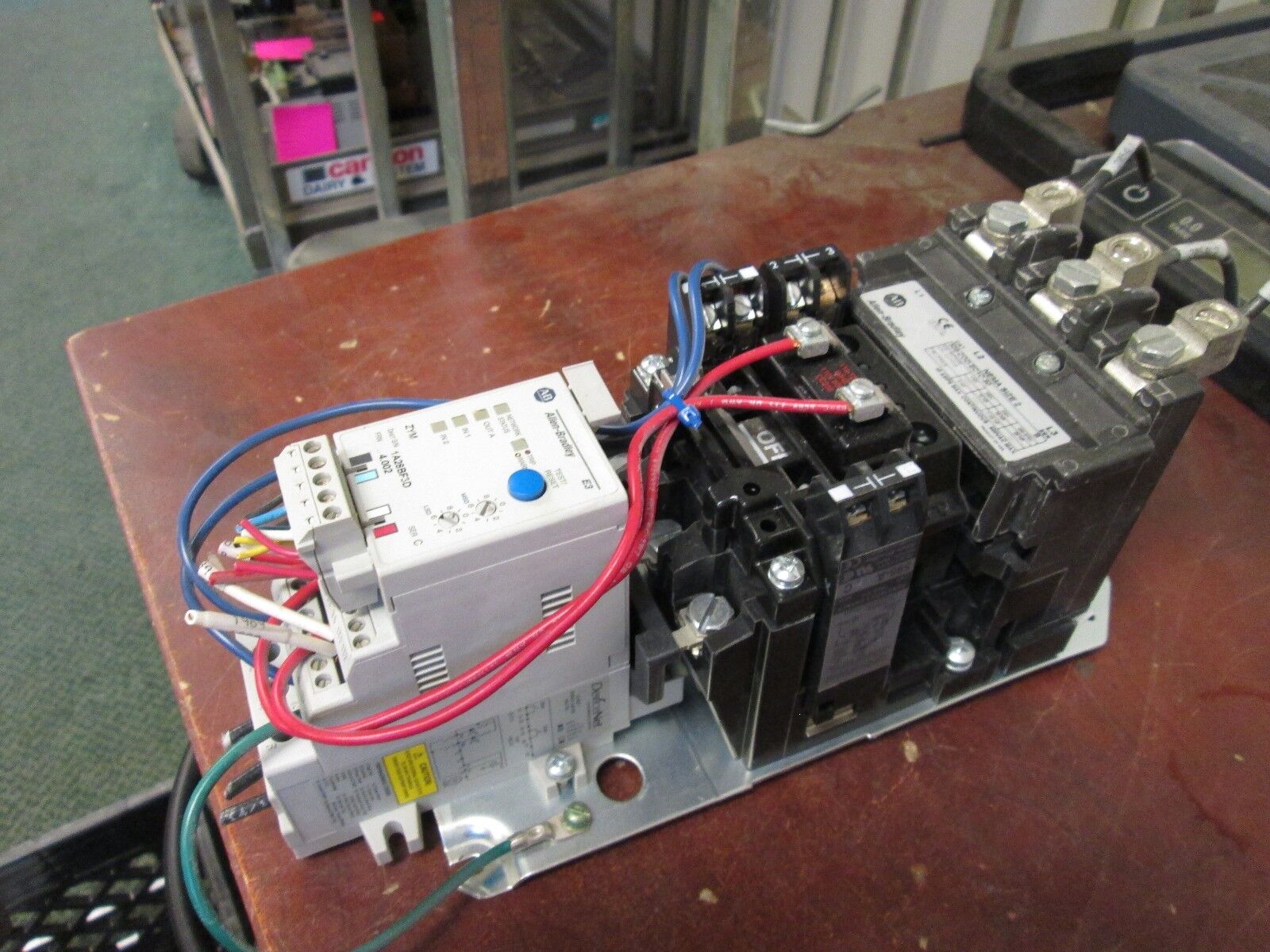 Allen-Bradley Starter 509-COD-EC1C-90 Size 2 115-120V Coil Overload: 5-25A Used