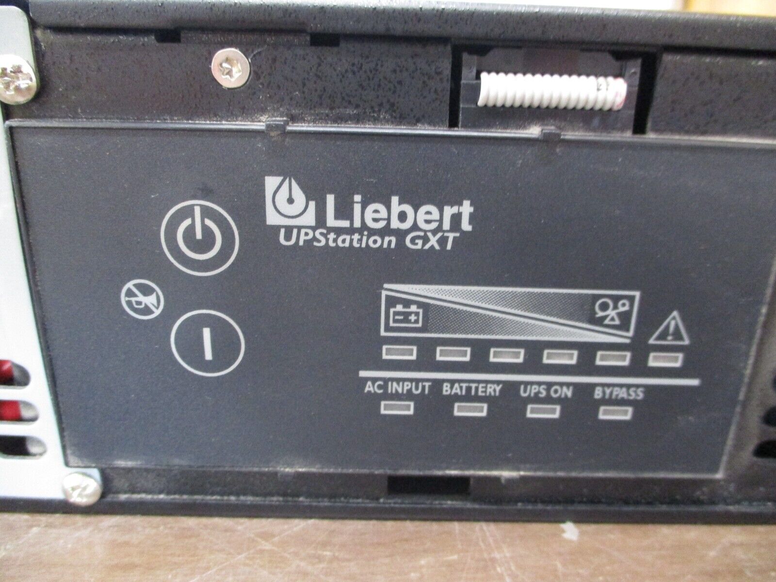 Liebert UPStation GXT GXT2-3000RT120 3000VA *Bent Handle* Used