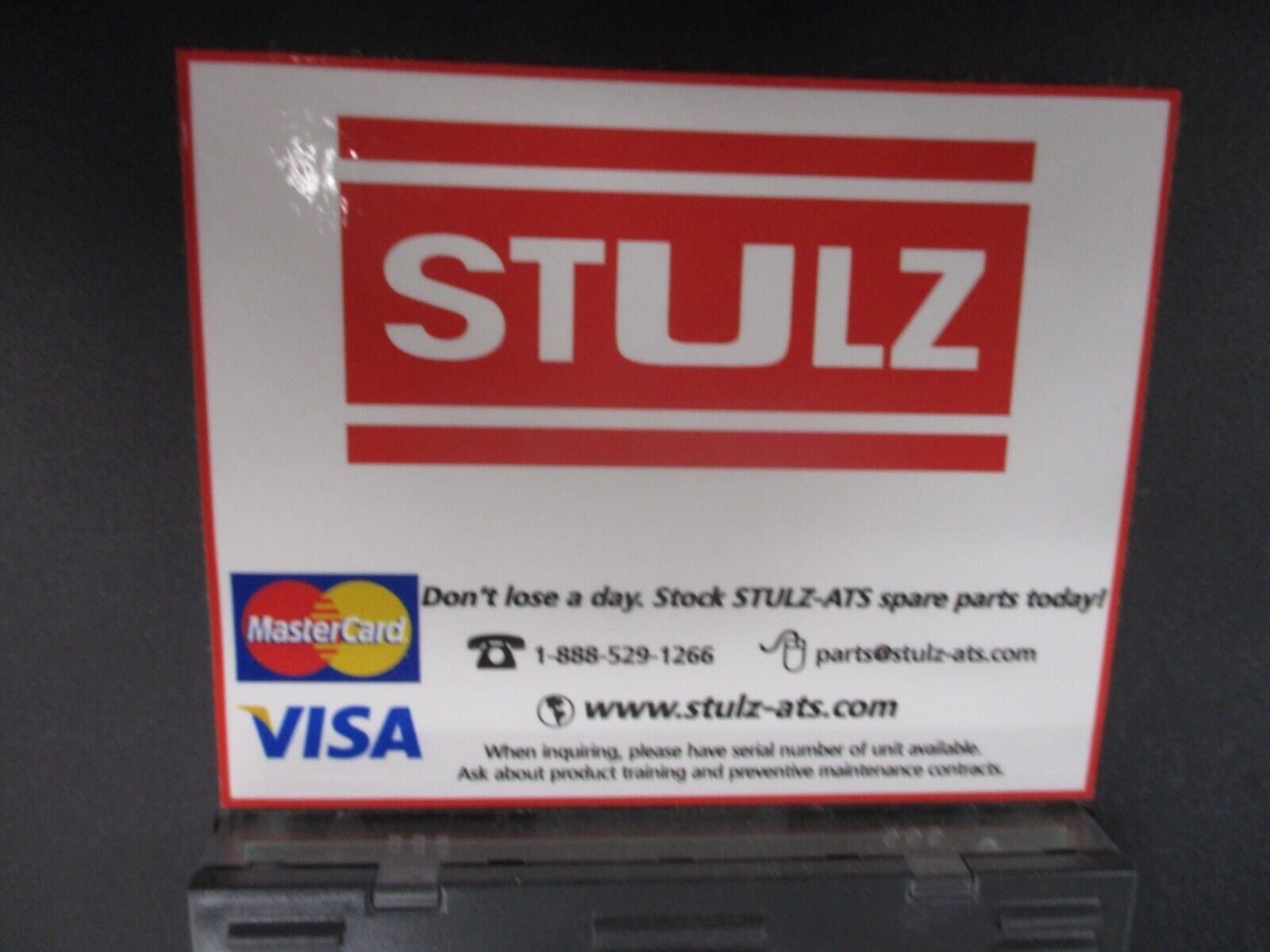 Stulz DAH-30 Humidifier Control Box ULS-1-DAH30-TC 460V 3Ph 60Hz 4W