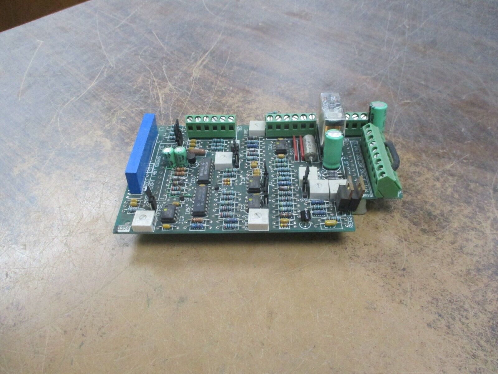 Square D PT/VT Options Board 52011-548 Used
