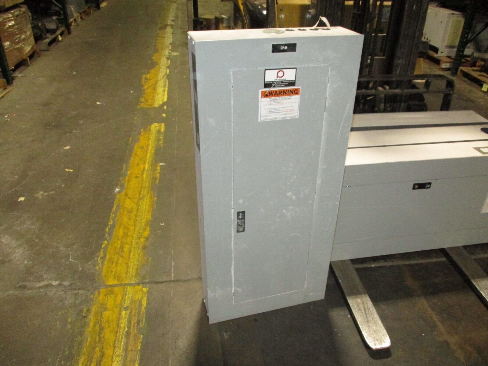 GE Main Breaker Circuit Breaker Panel AQF3421ATX 125A Max, 100A Main 208/120V