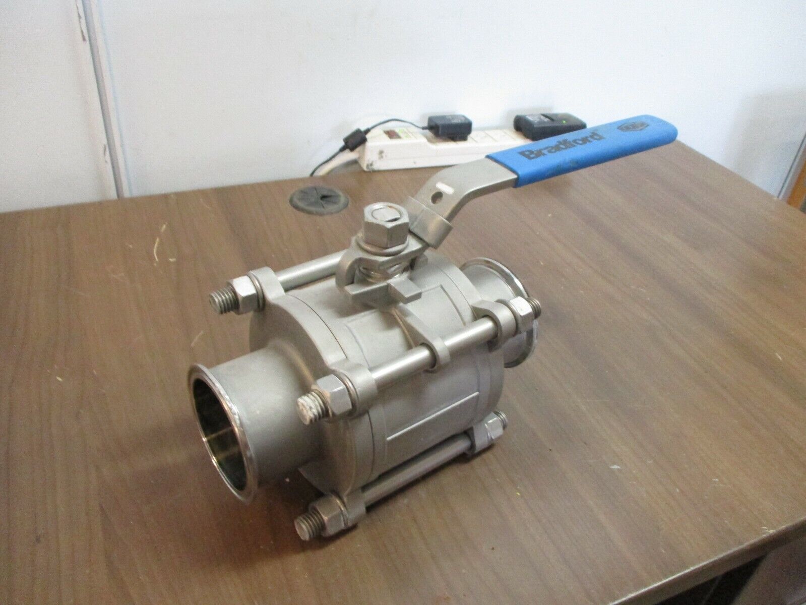 Dixon Bradford KF Two-Way Encapsulated Ball Valve Size: 3" 316 Stainless Steel