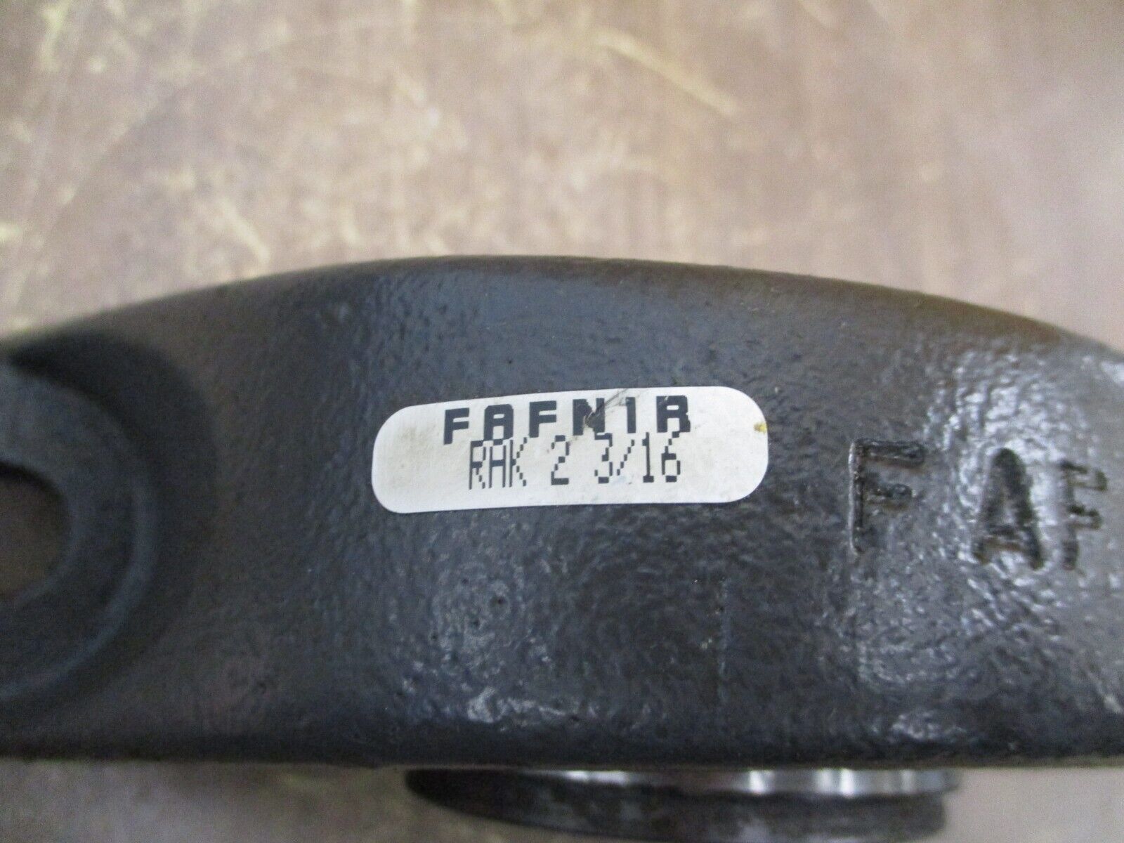Fafnir Pillow Block Bearing RAK 2 3/16 Used
