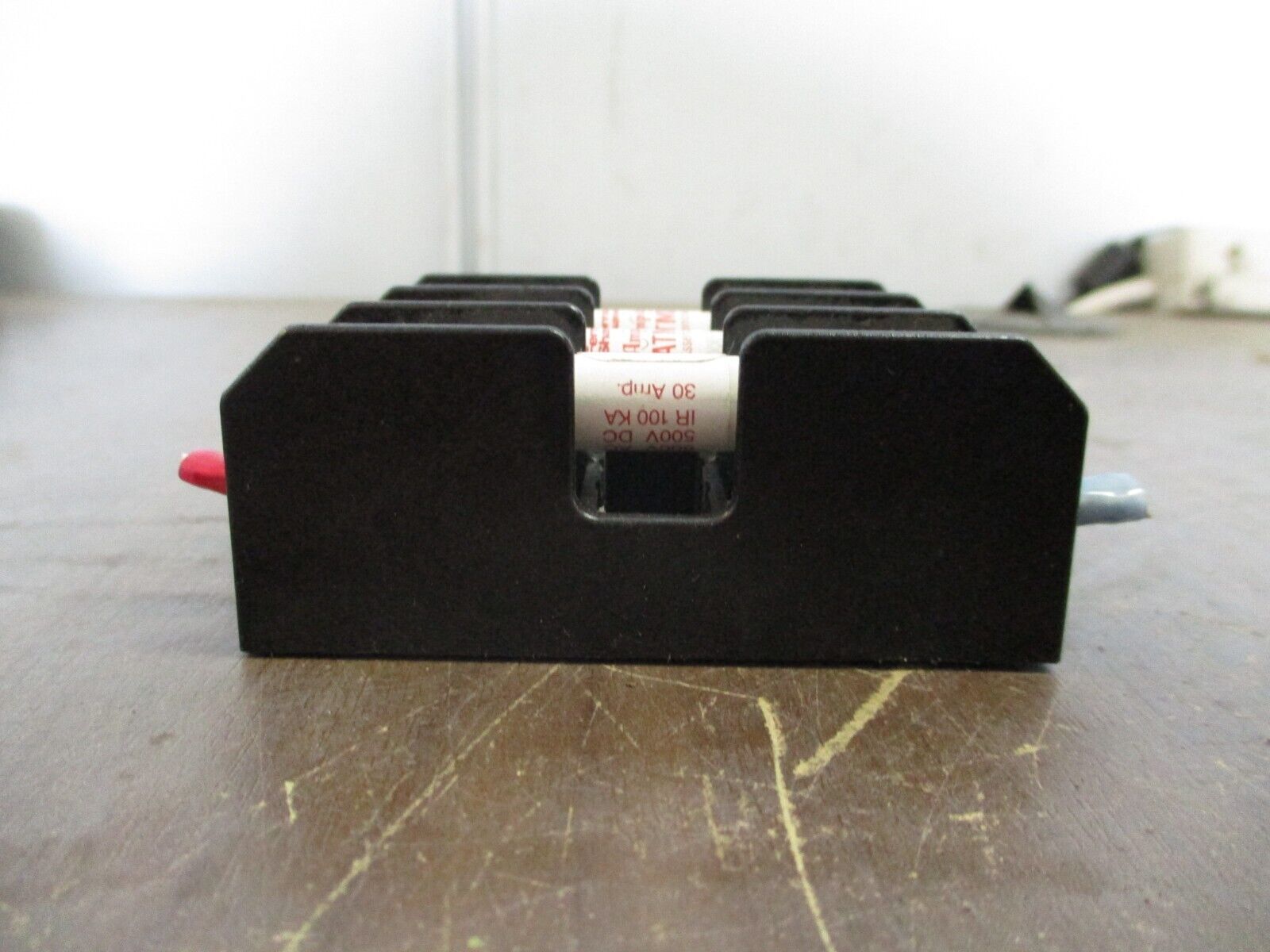 Buss Fuseholder BM6033SQ 30A 600V 3P w/ (3) 30A Fuses Used