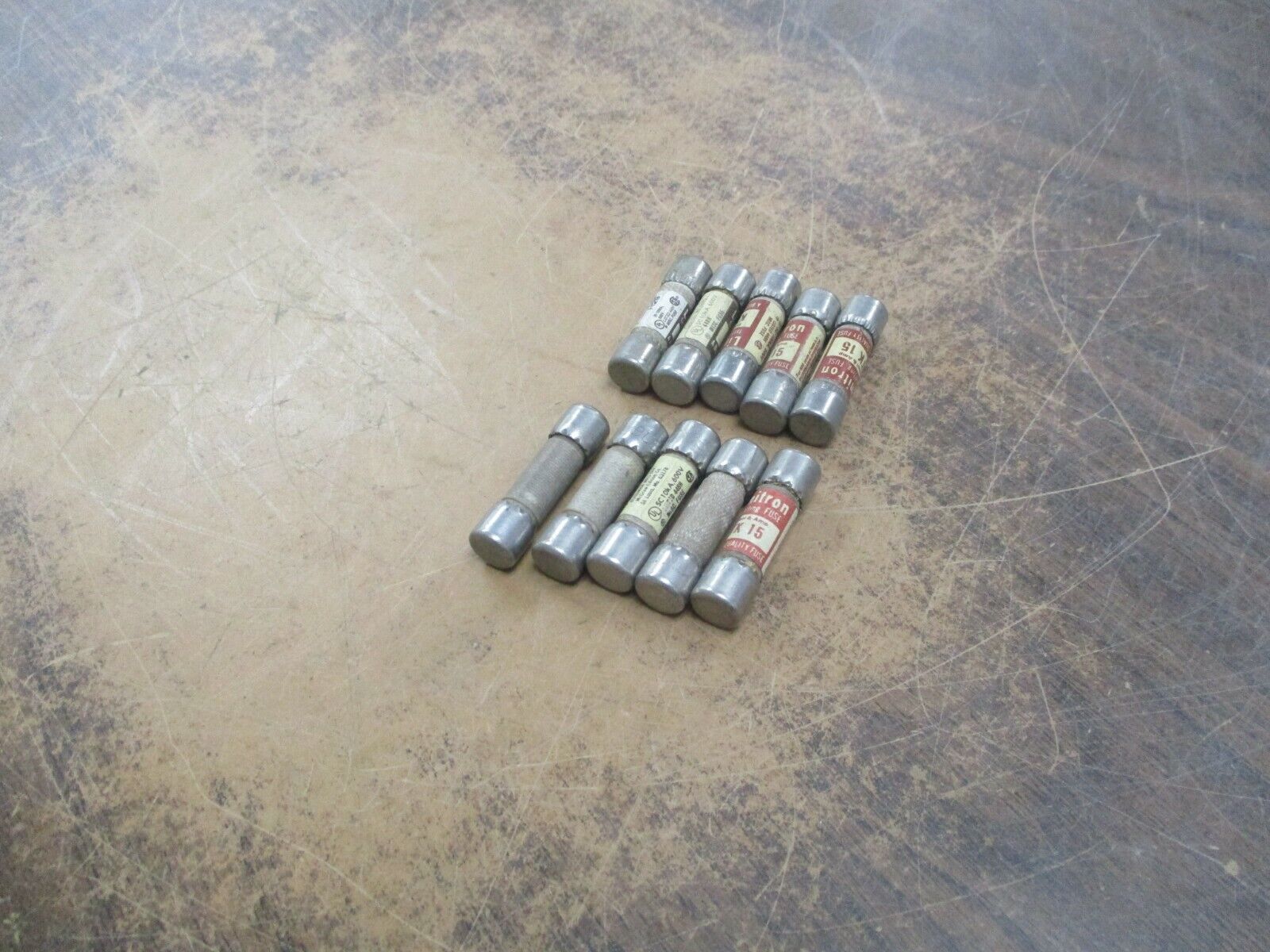 Bussmann Limitron Fuse KTK-15 15A 600V *Lot of 10* Used