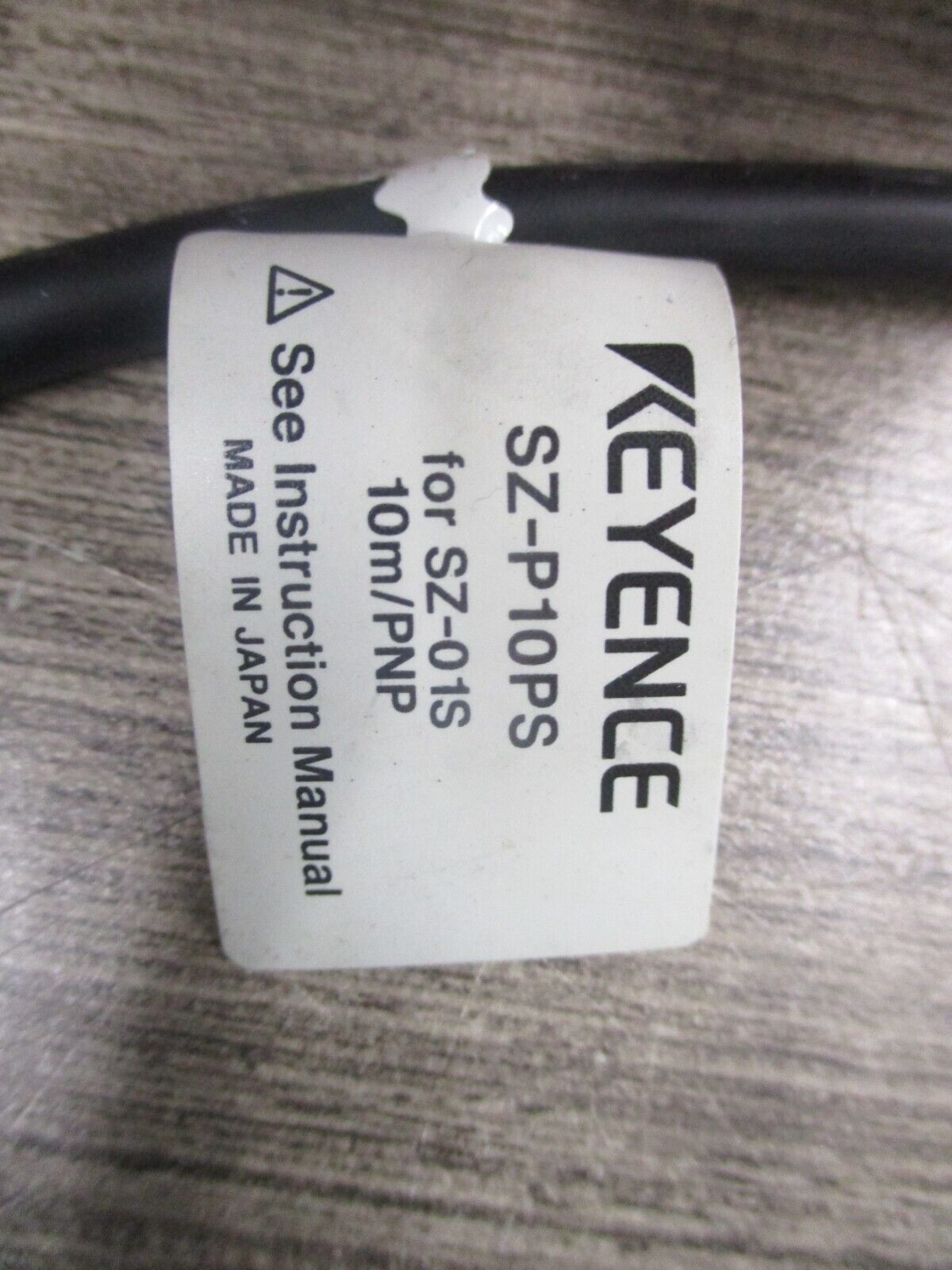 Keyence PNP Output Cable SZ-P10PS 10m Used