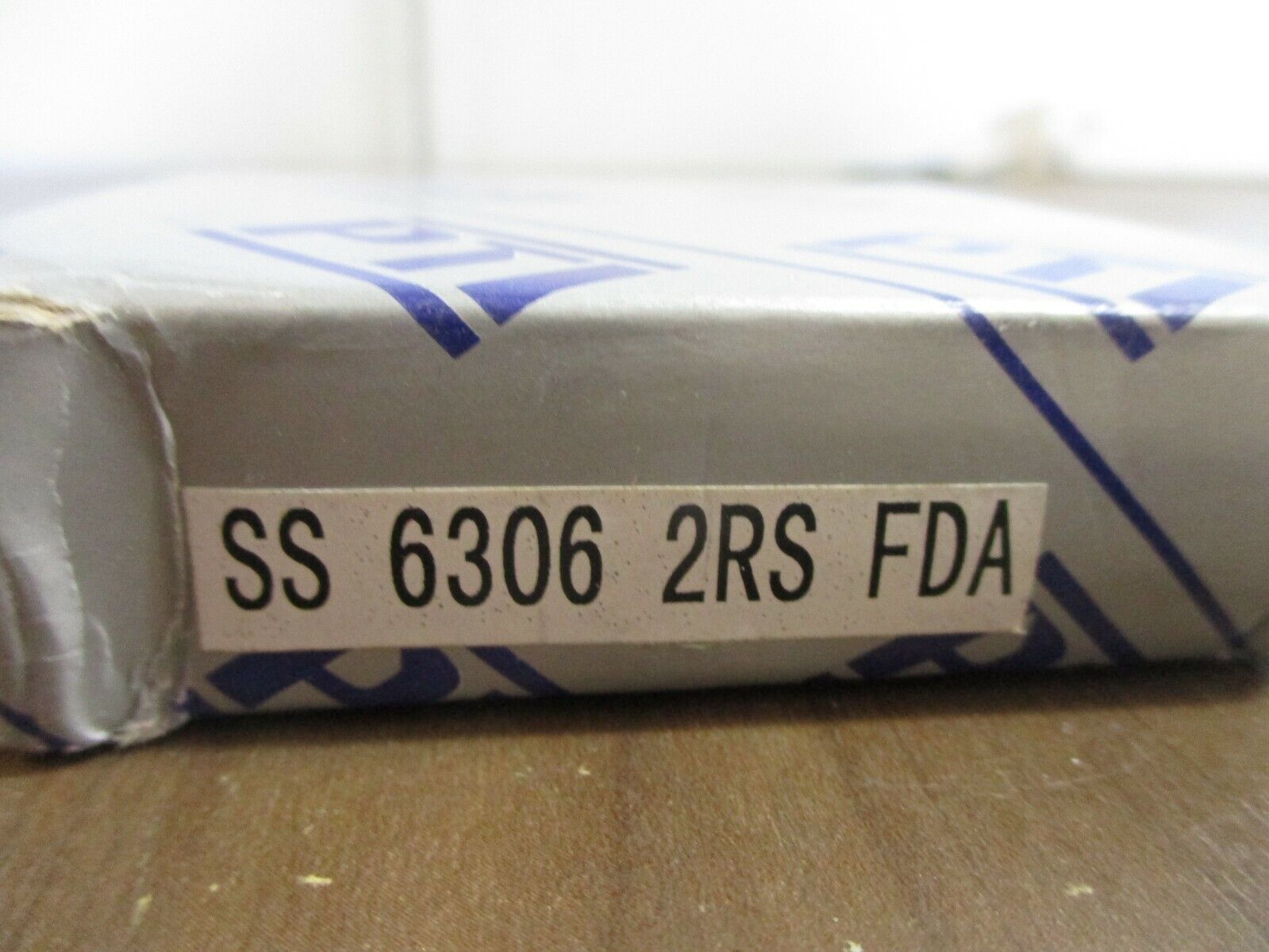 PTI Stainless Steel Ball Bearing SS 6306 2RS FDA New Surplus