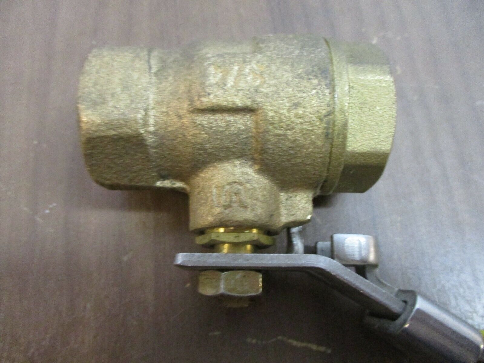 Milwaukee Bronze Ball Valve BA100 LDA 34 3/4" 600 WOG Used
